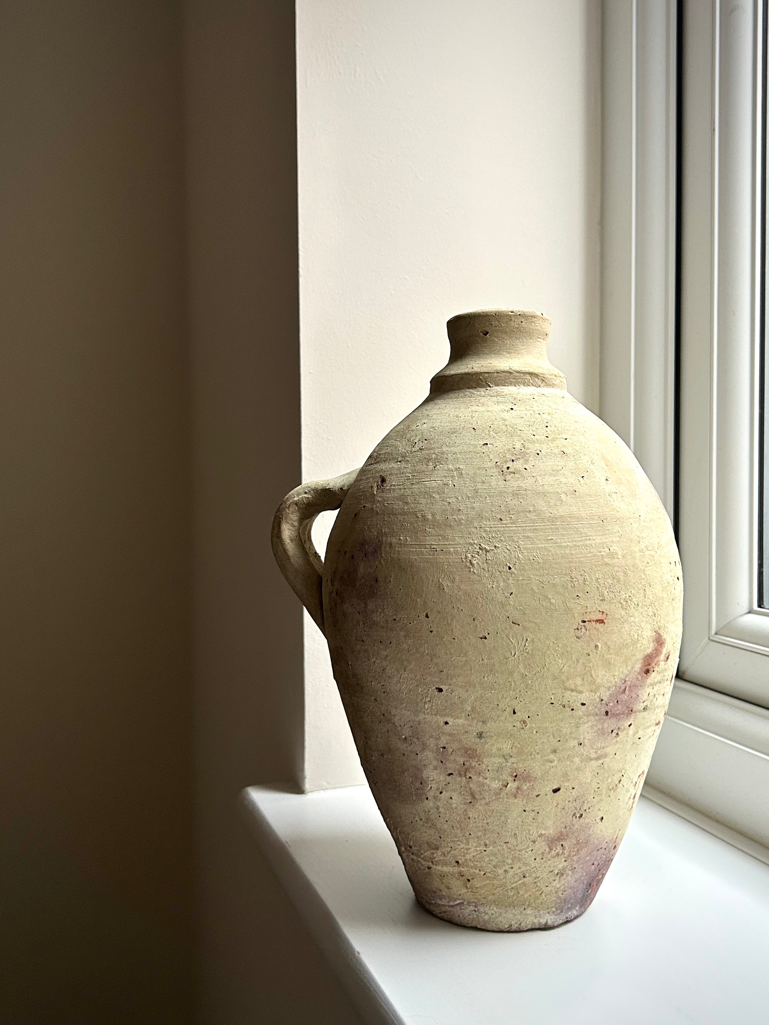 Rustic Stoneware Vessel