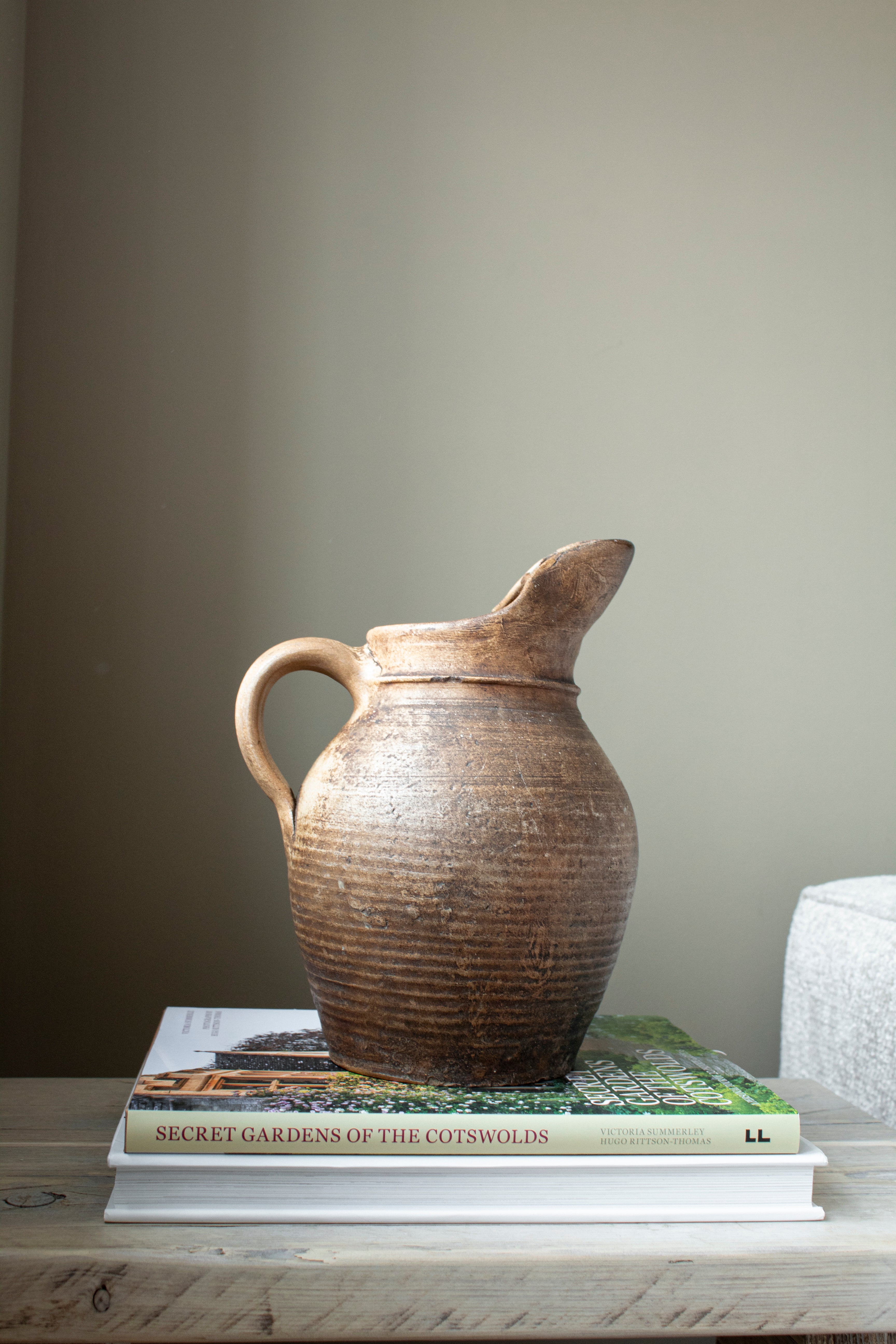 Tall Spouted French Jug