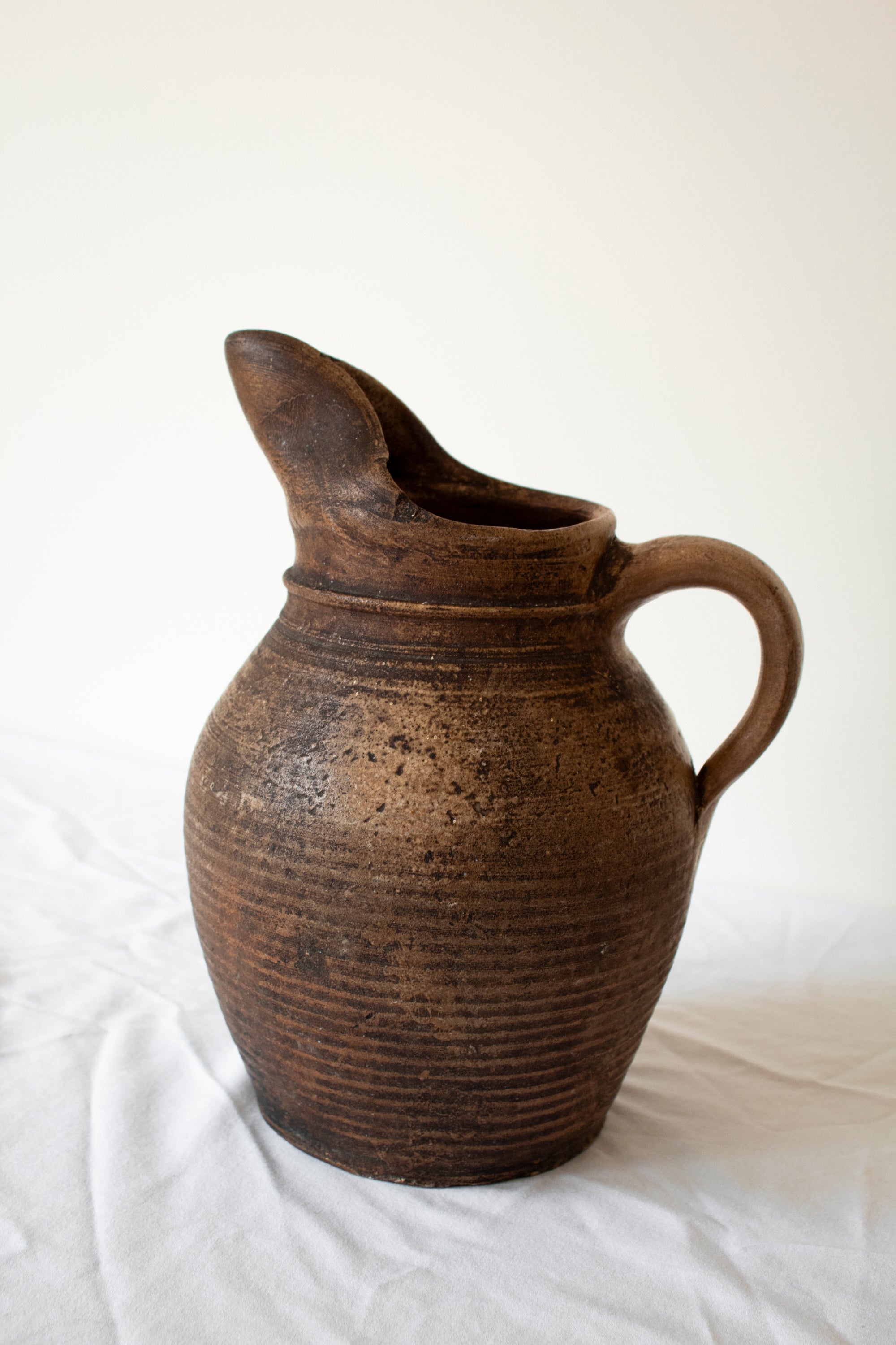 Tall Spouted French Jug