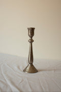 Efa Hammered Silver Candlestick