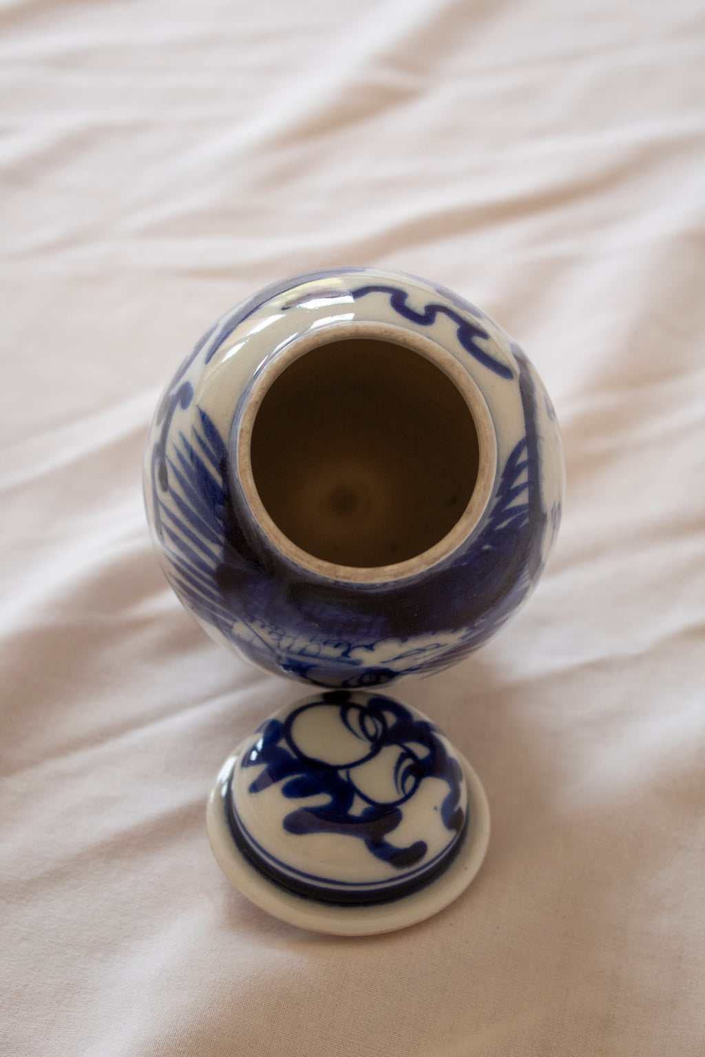 Blue & White Chinese Ginger Jar
