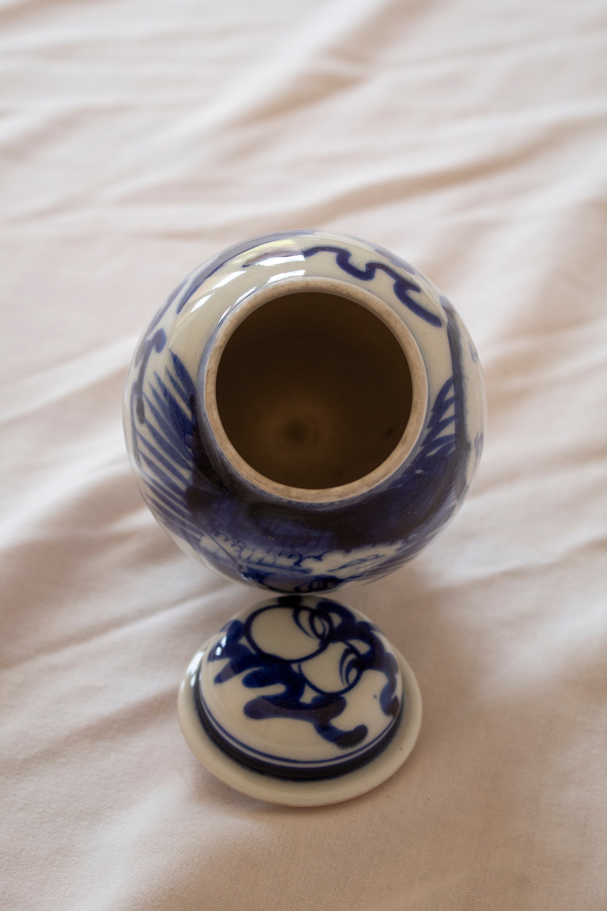 Blue & White Chinese Ginger Jar