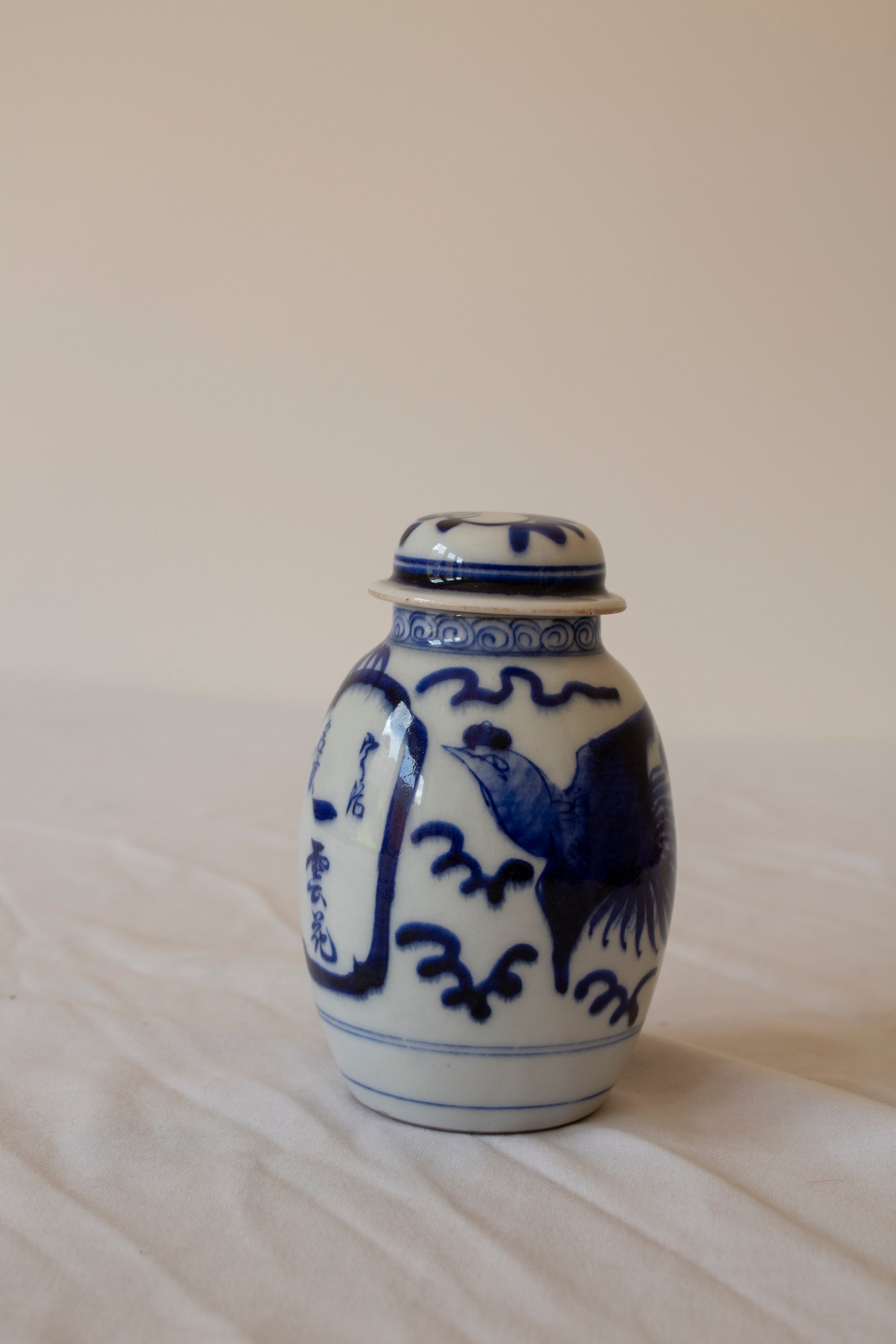 Blue & White Chinese Ginger Jar