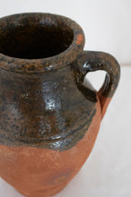Brown Glazed Terracotta Jug