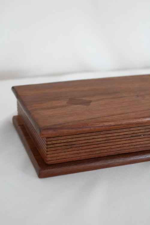 Wooden Book Keepsake Box