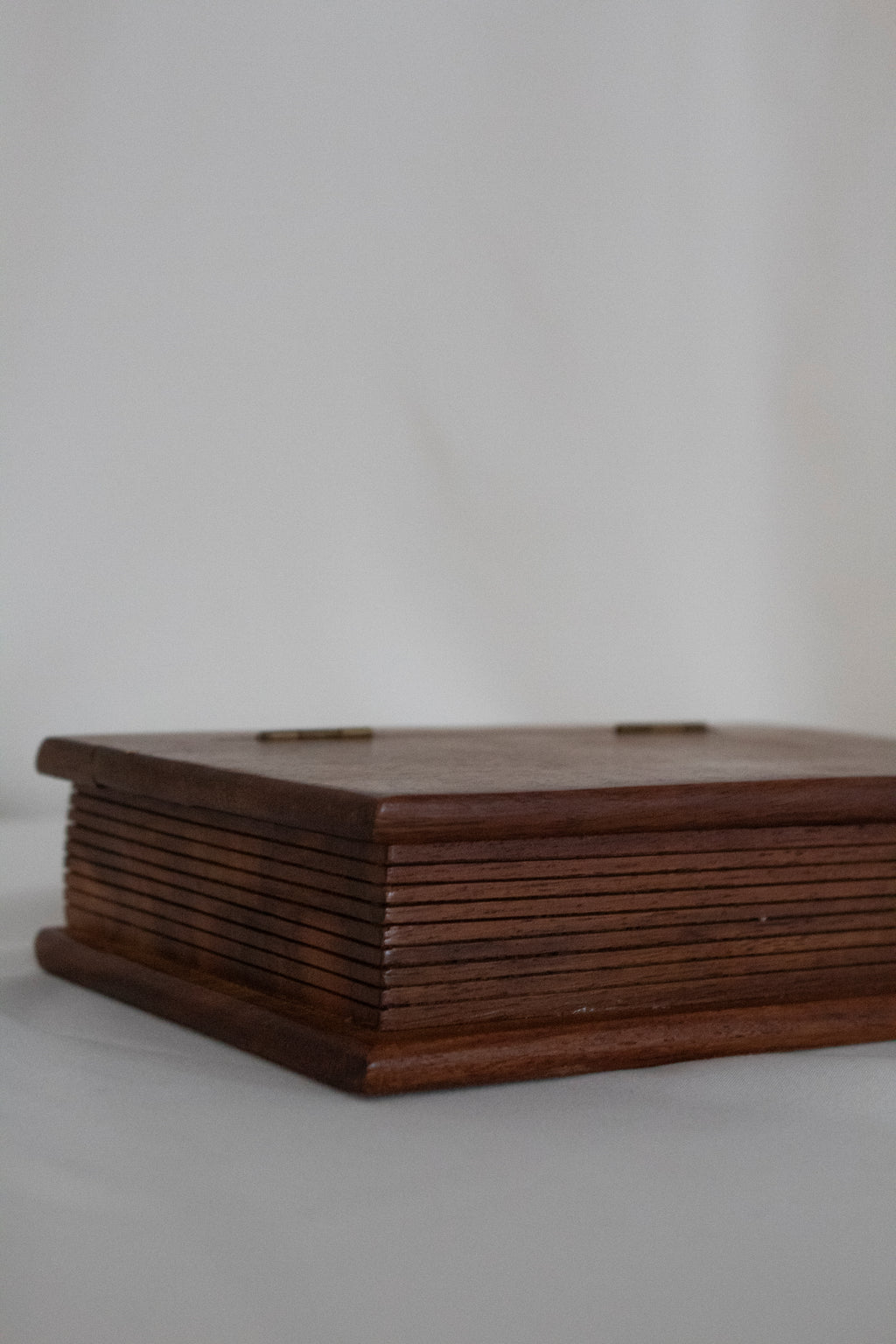 Wooden Book Keepsake Box