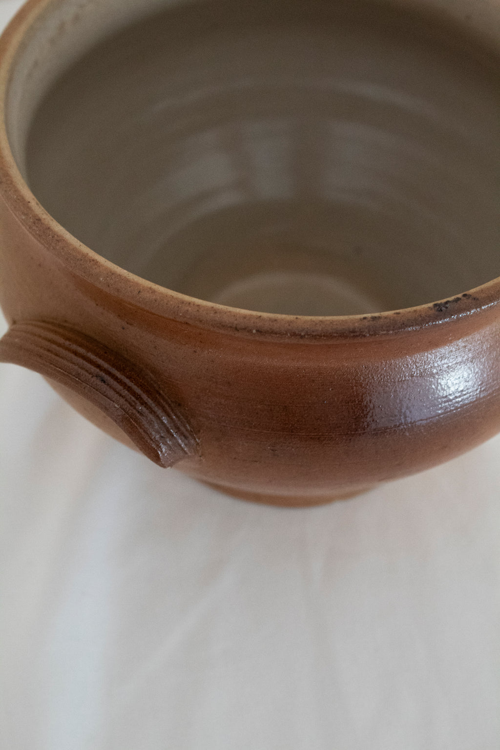Glazed Stoneware Confit Pot