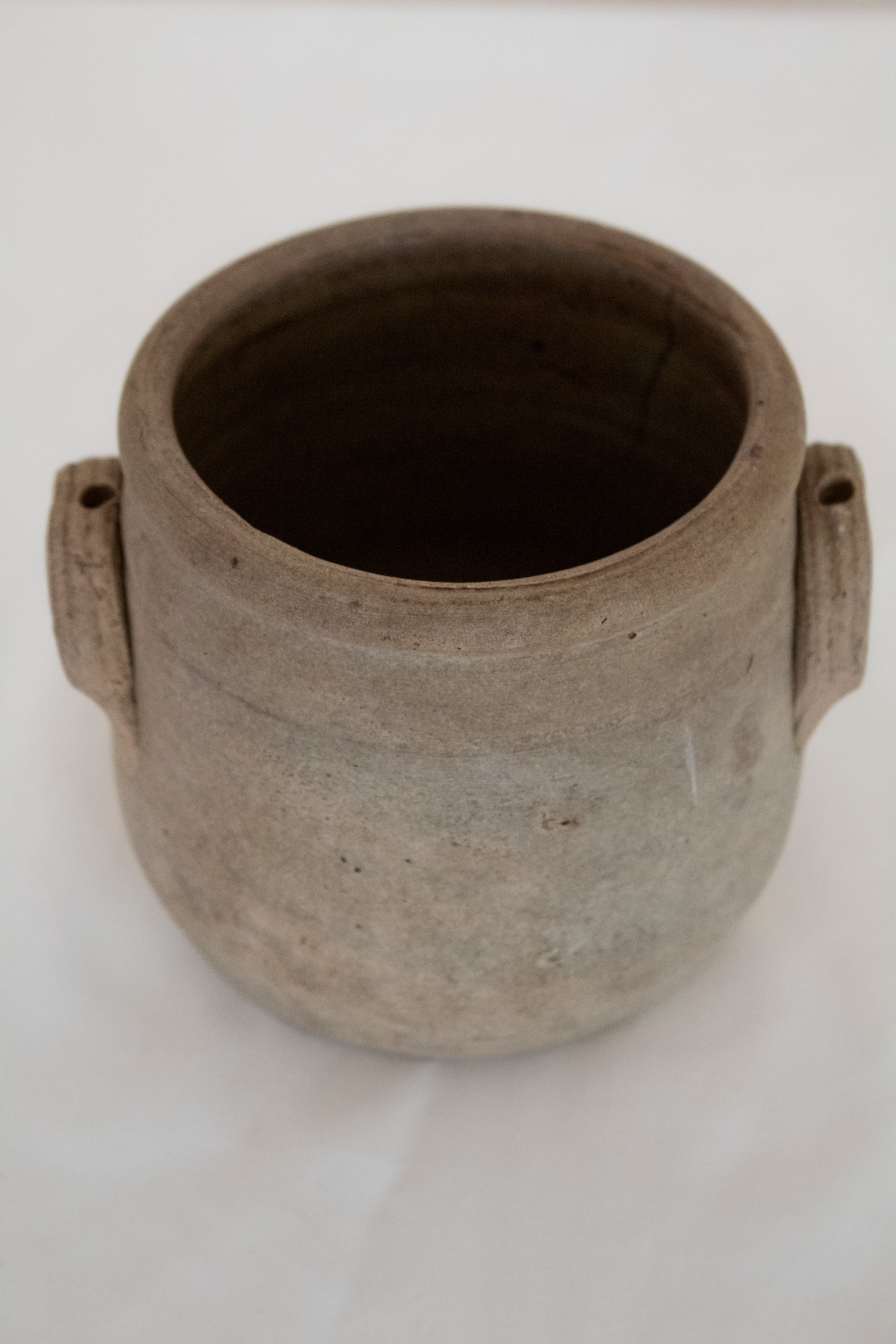 Small Grey Confit Pot