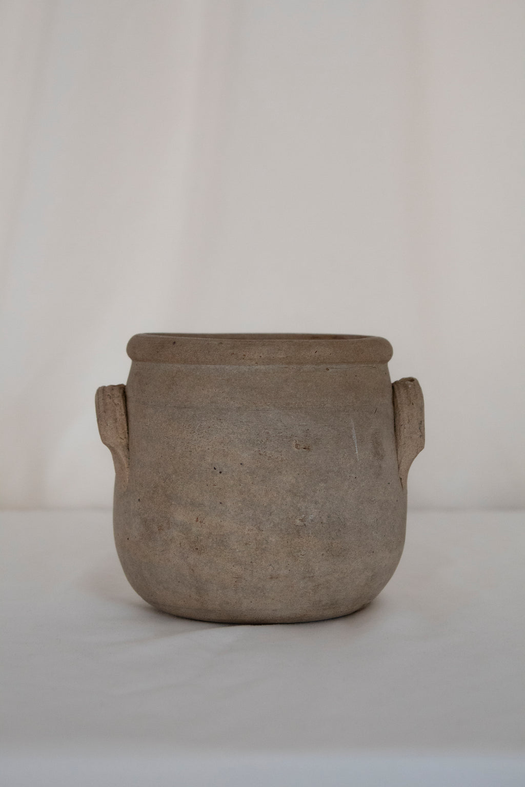 Small Grey Confit Pot