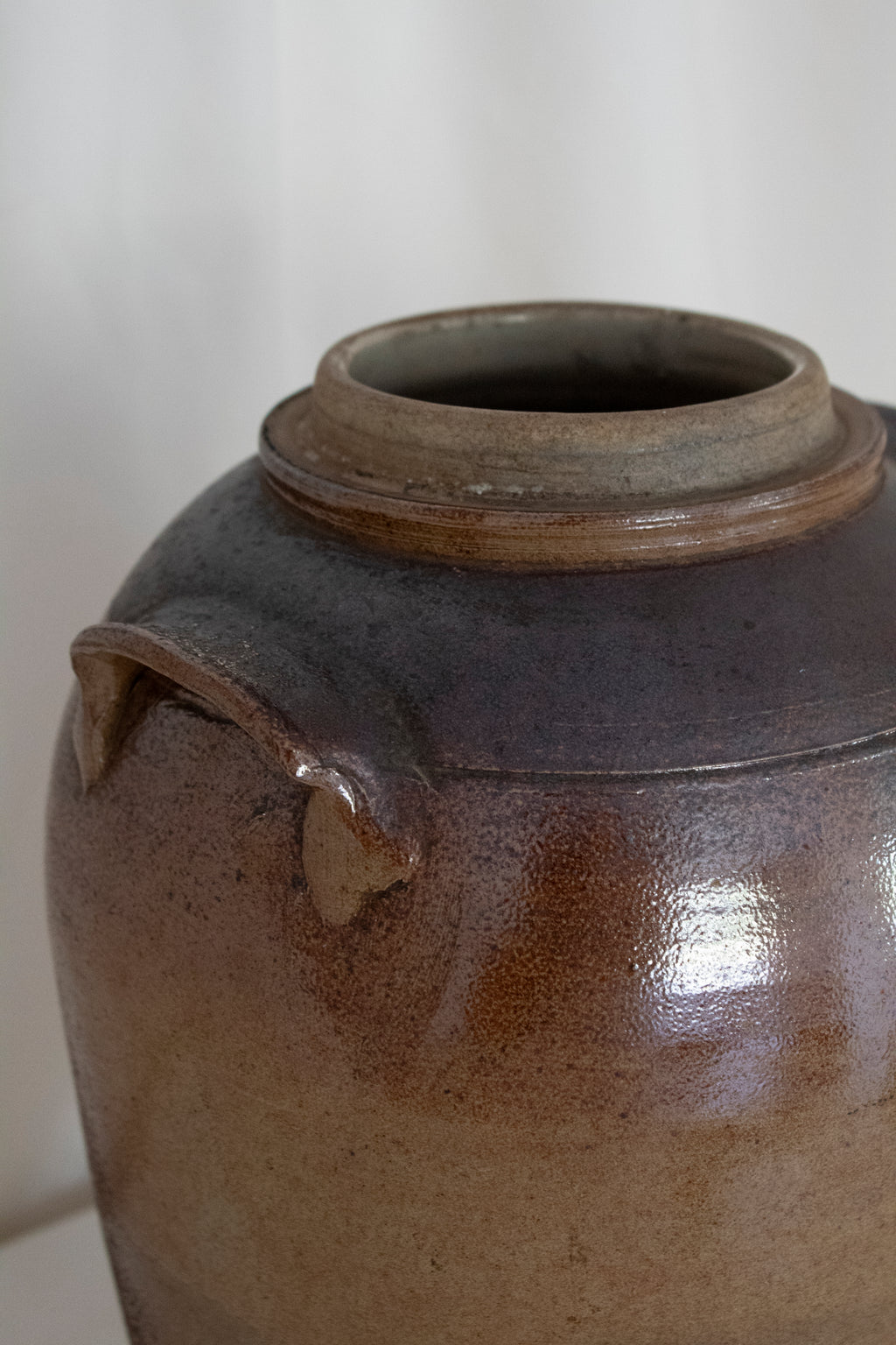 Glazed Stoneware Vessel