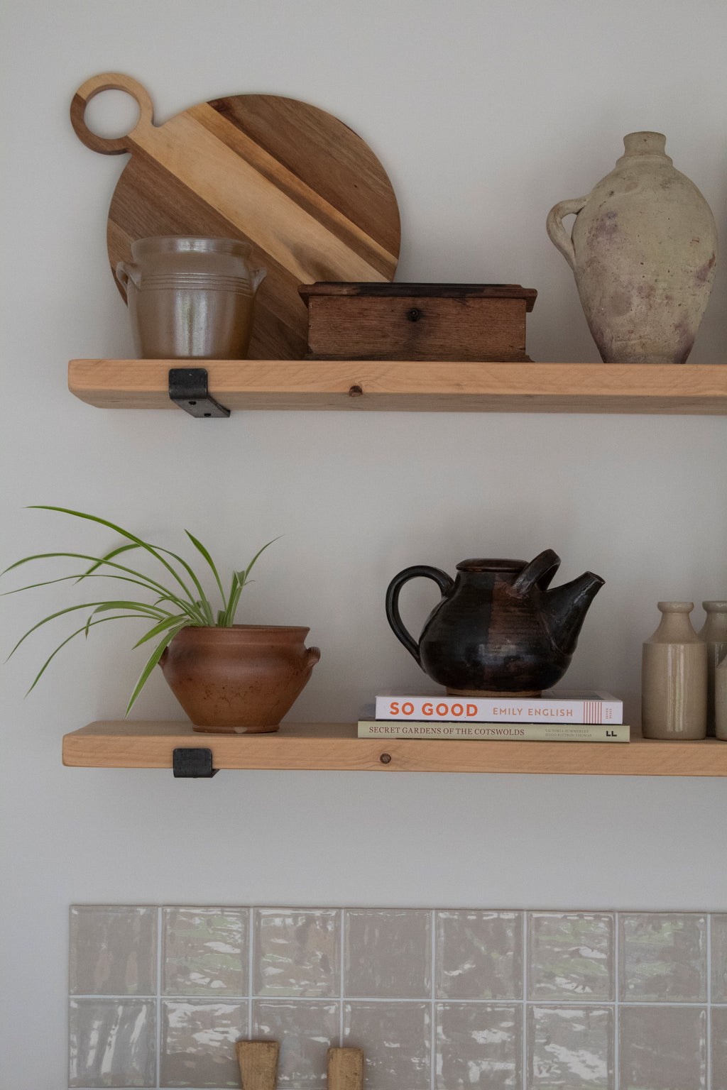 Pale Brown Glazed Confit Pot