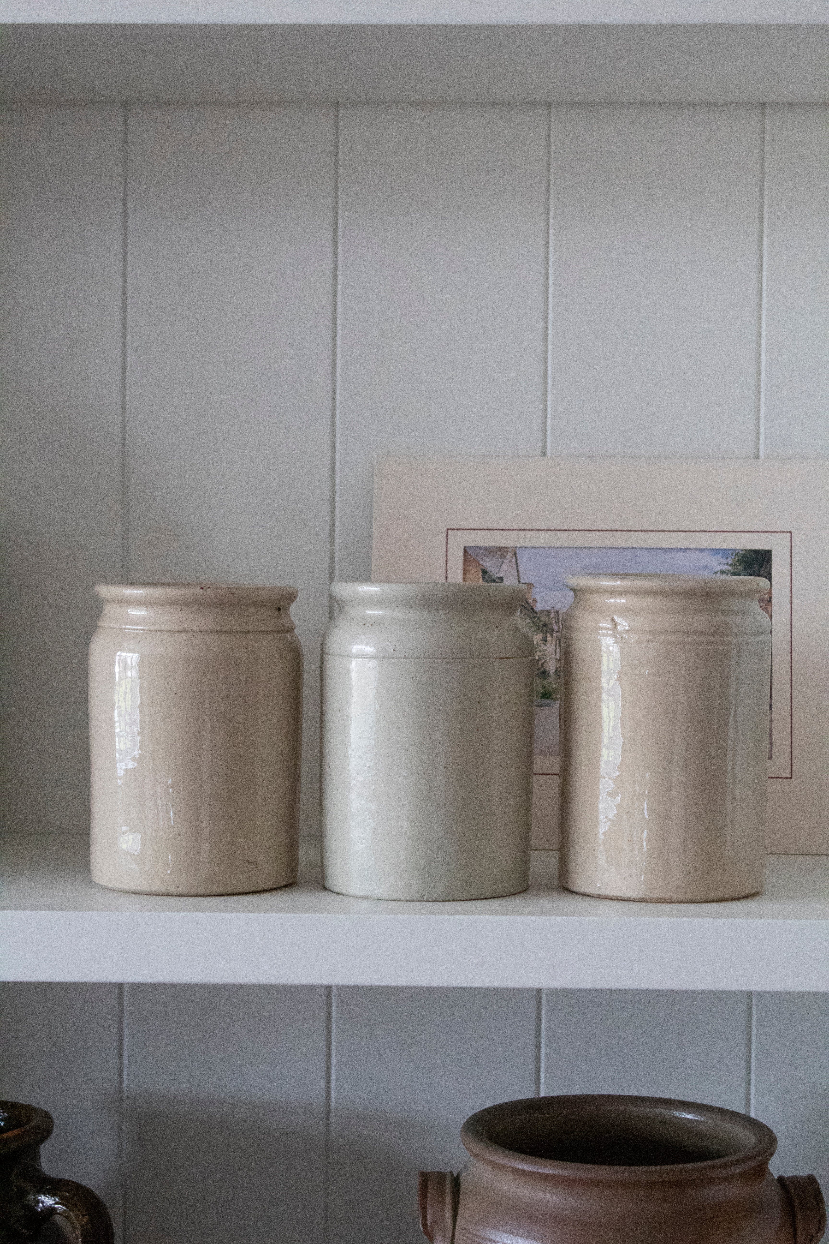Pale Glazed Stoneware Jar - Môr