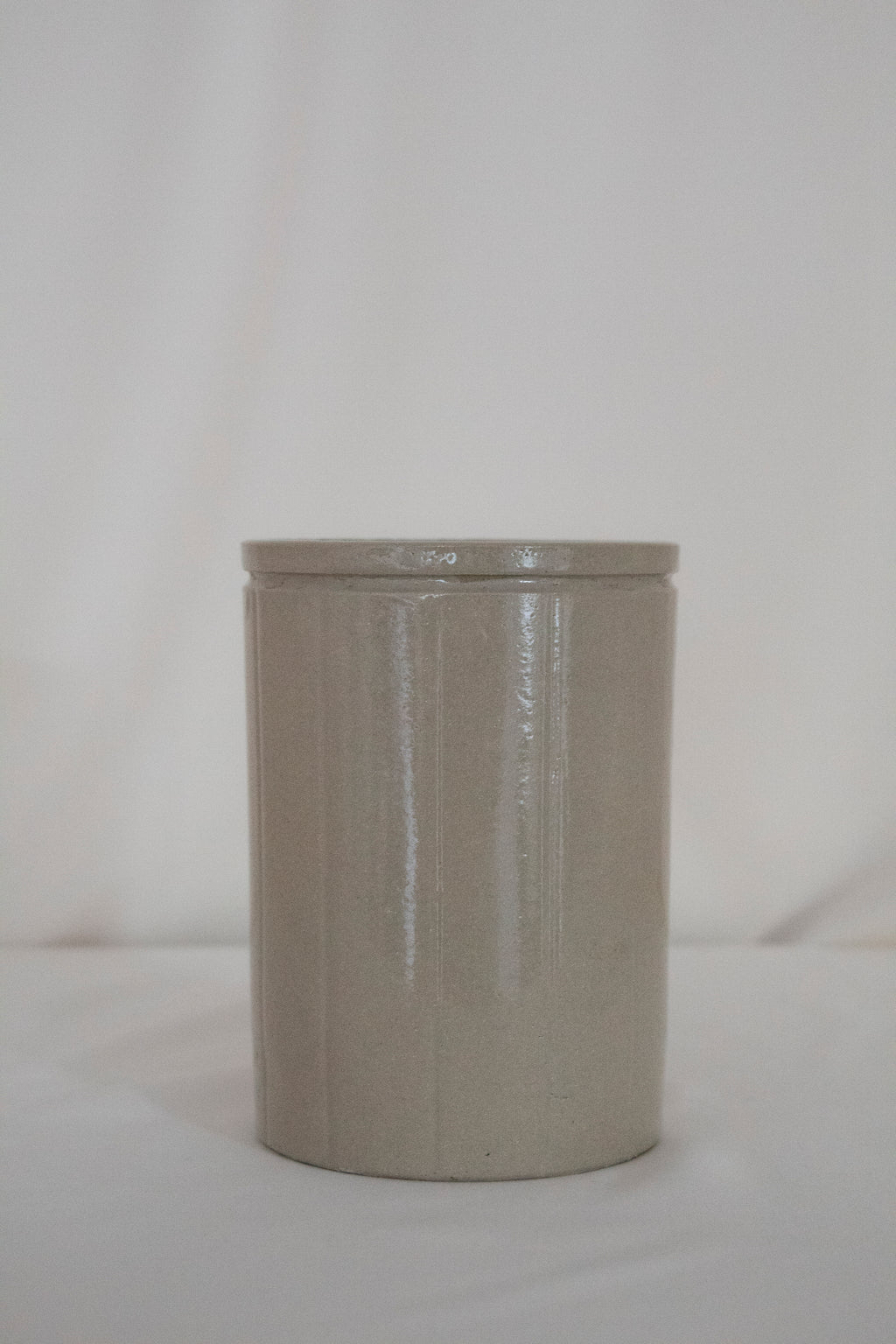 Pale Glazed Stoneware Jar - Haul