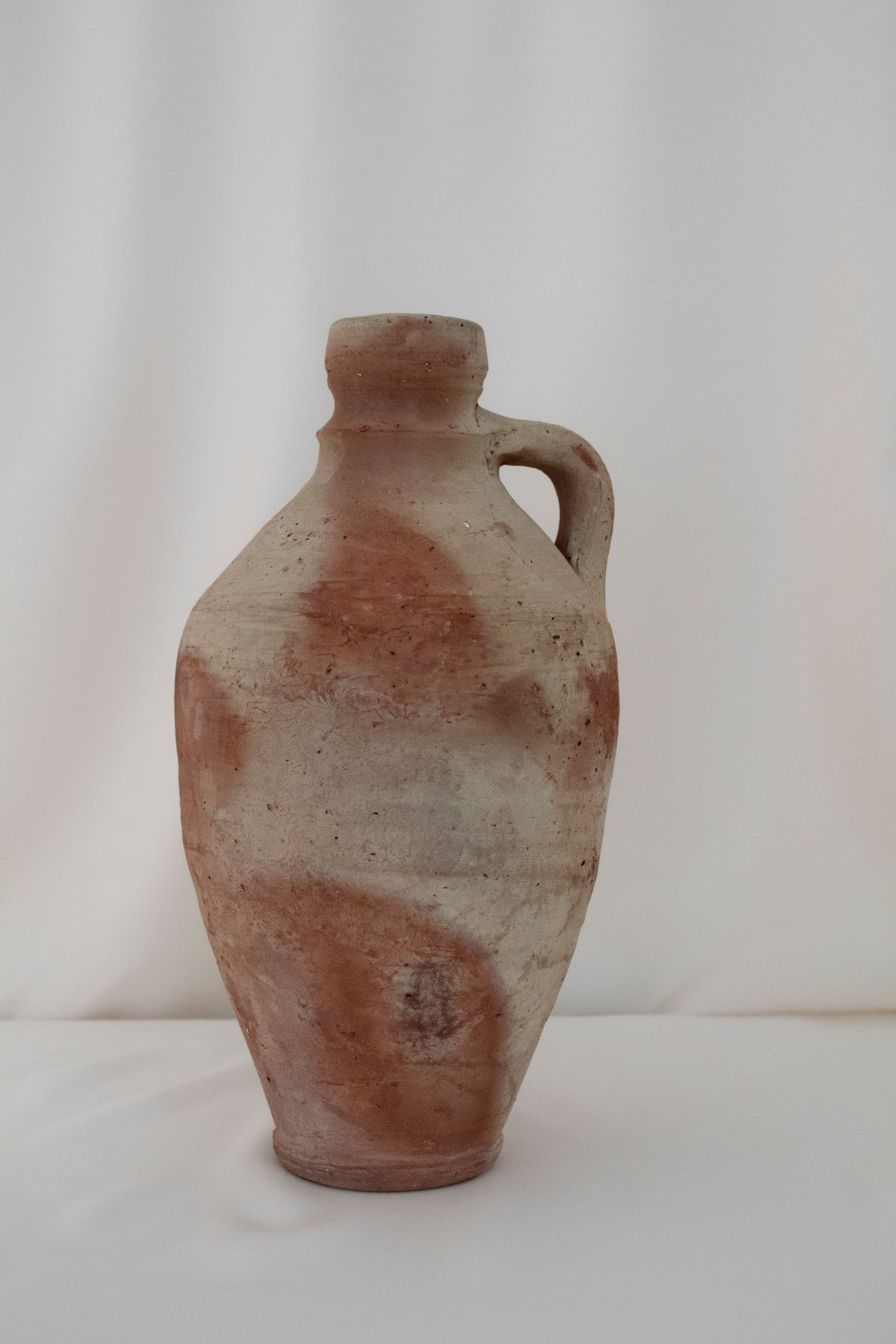 Fired Earth Clay Jug