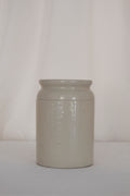 Pale Glazed Stoneware Jar - Gwynt