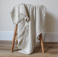 The Bronwen Throw - Ivory
