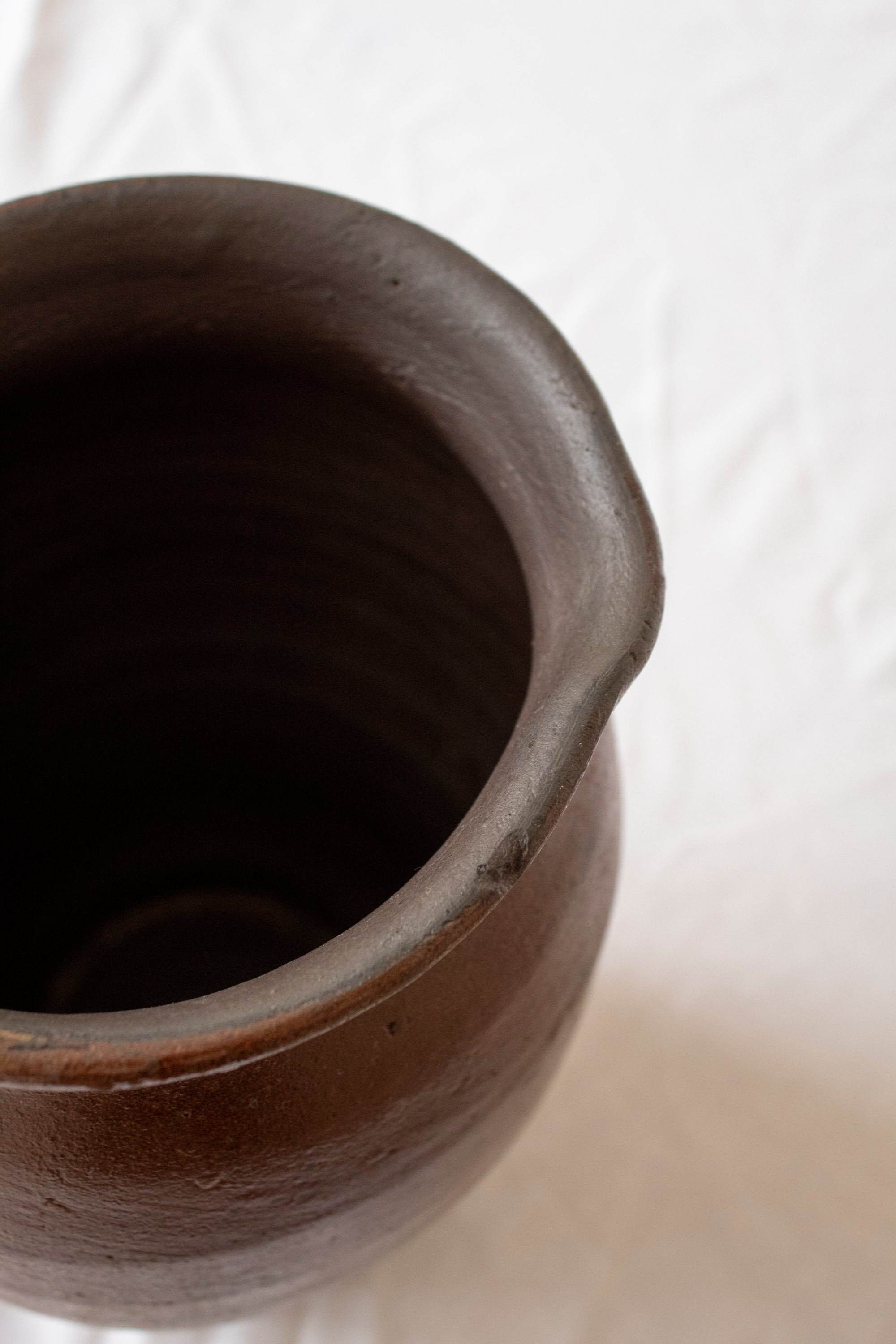 Dark French Clay Jug