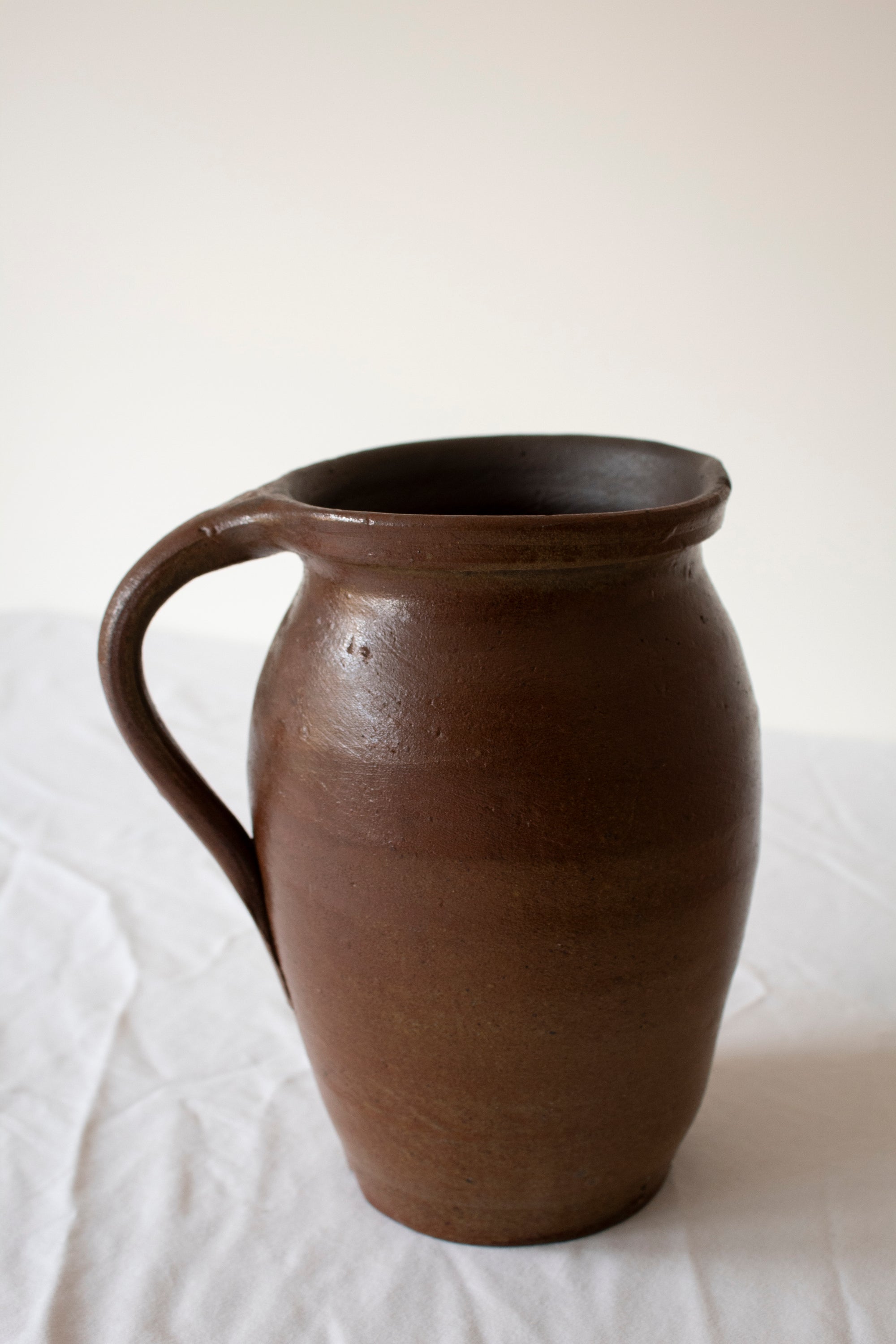 Dark French Clay Jug