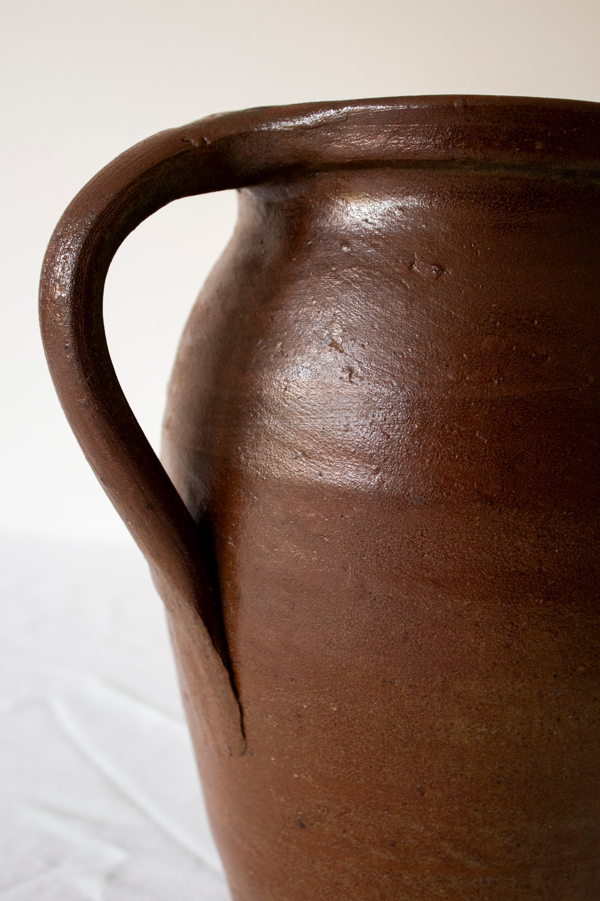 Dark French Clay Jug