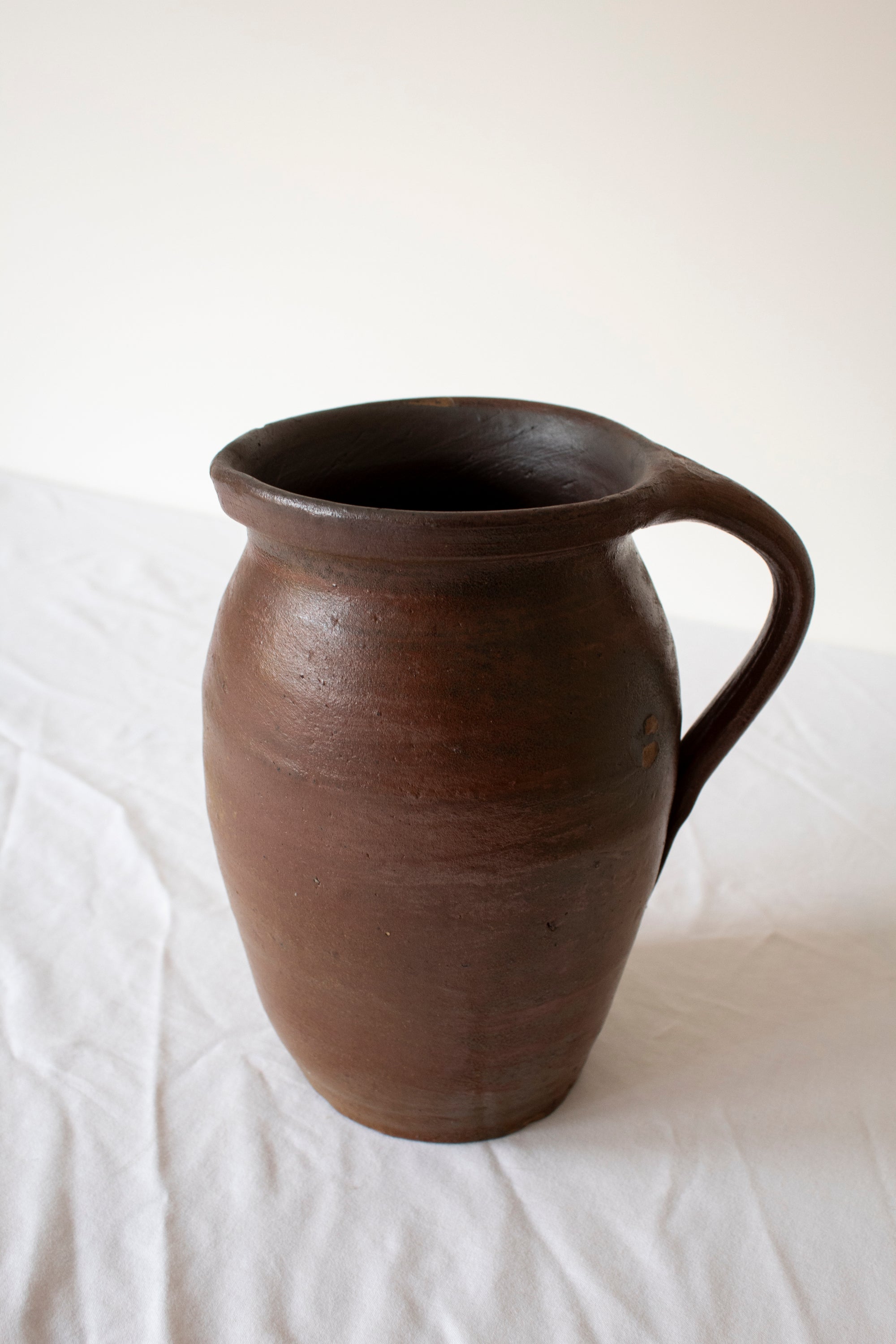 Dark French Clay Jug