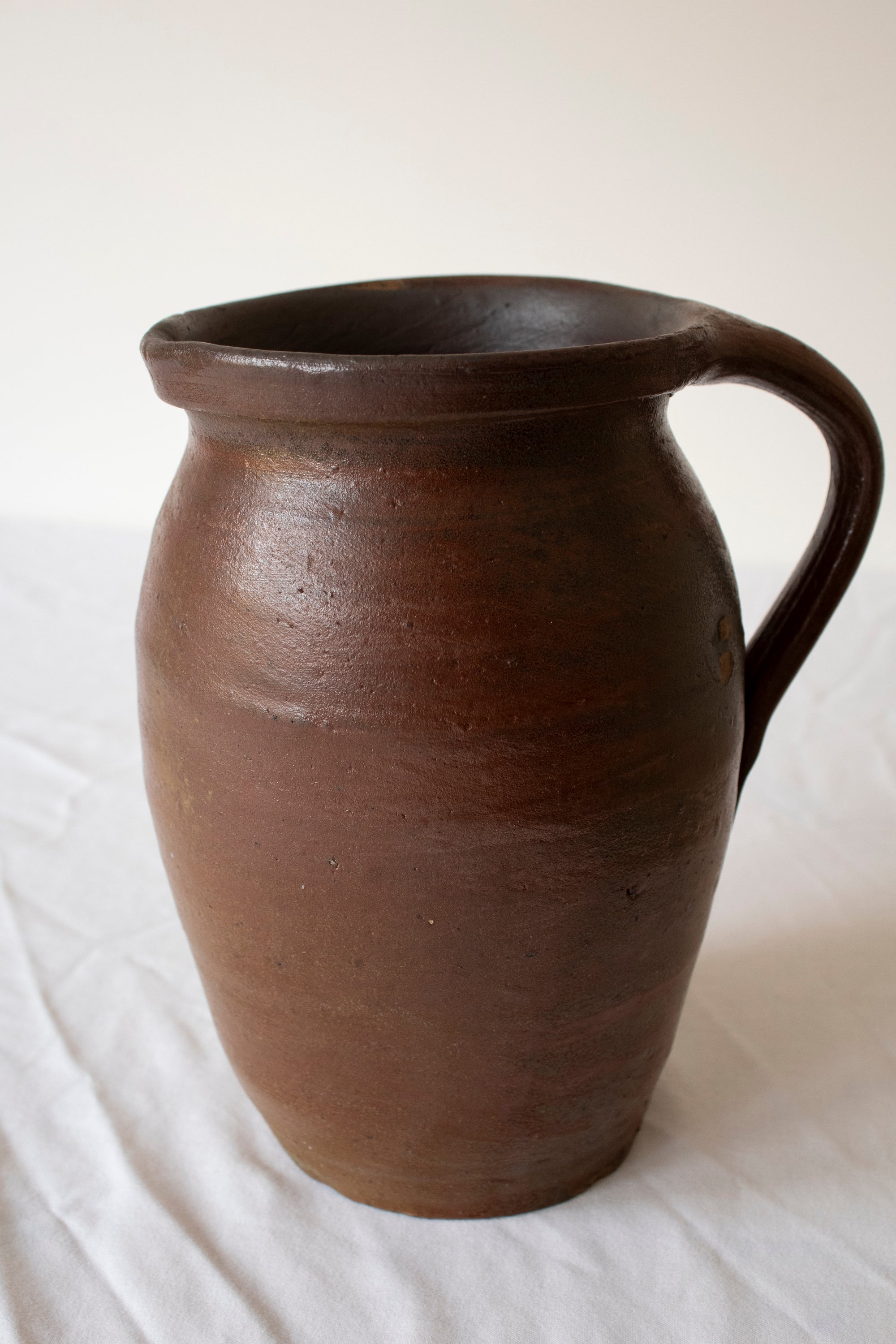 Dark French Clay Jug