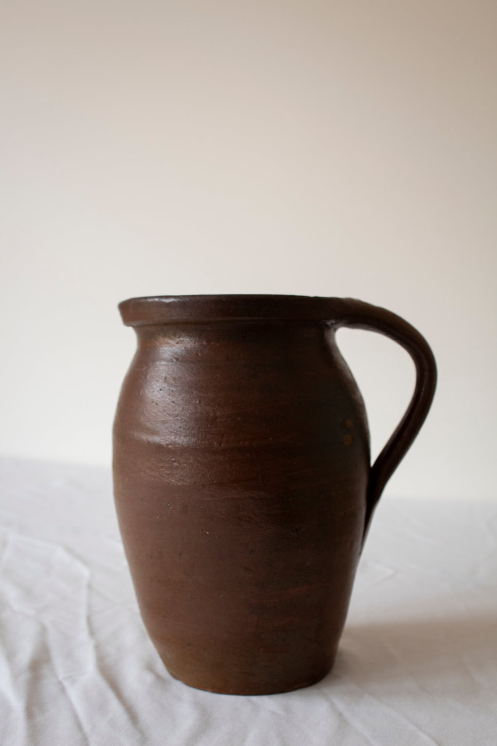 Dark French Clay Jug