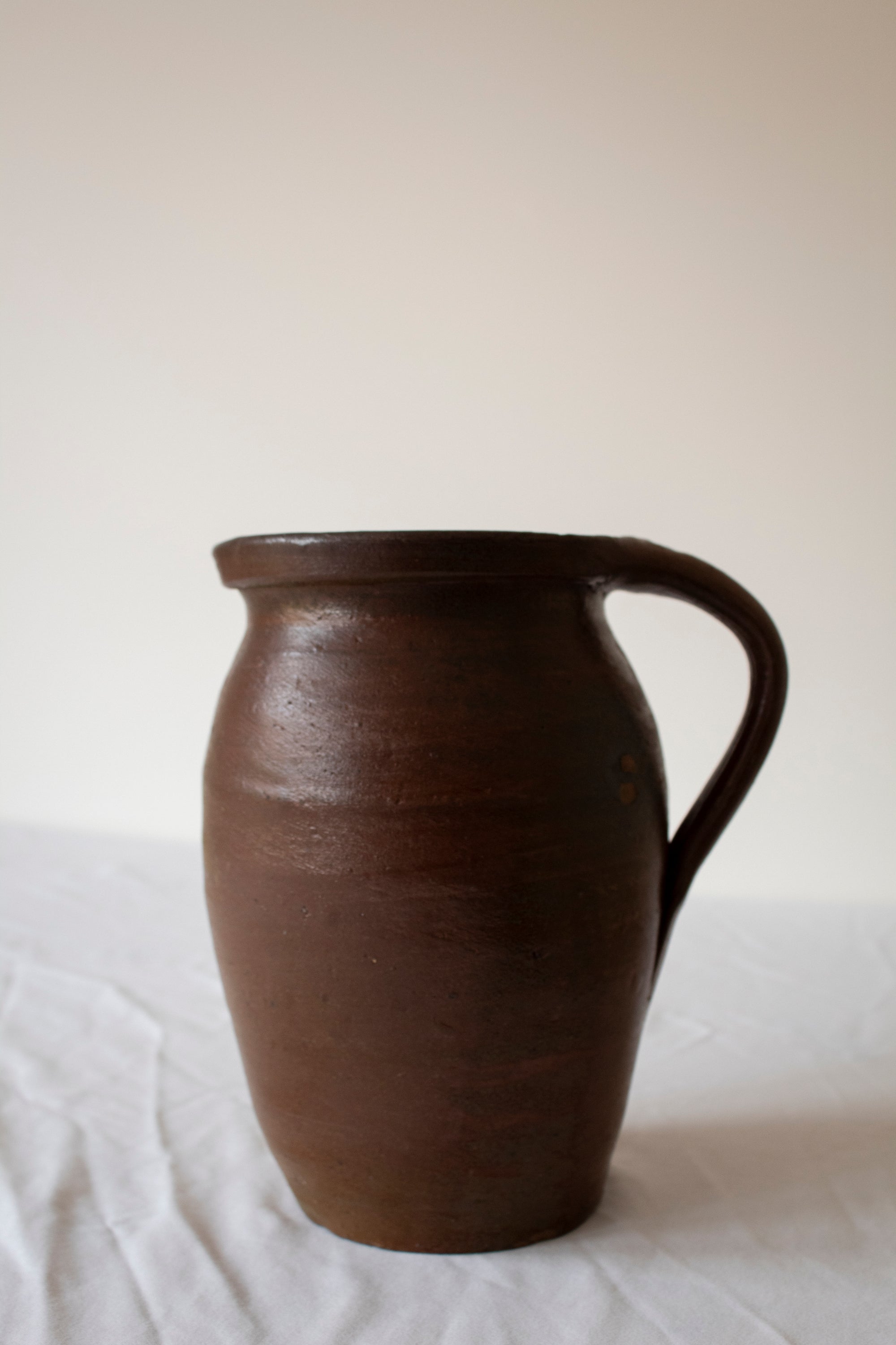 Dark French Clay Jug