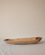 Handmade Two-Tone Wooden Bowl