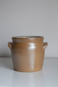 Brown Glazed Confit Pot