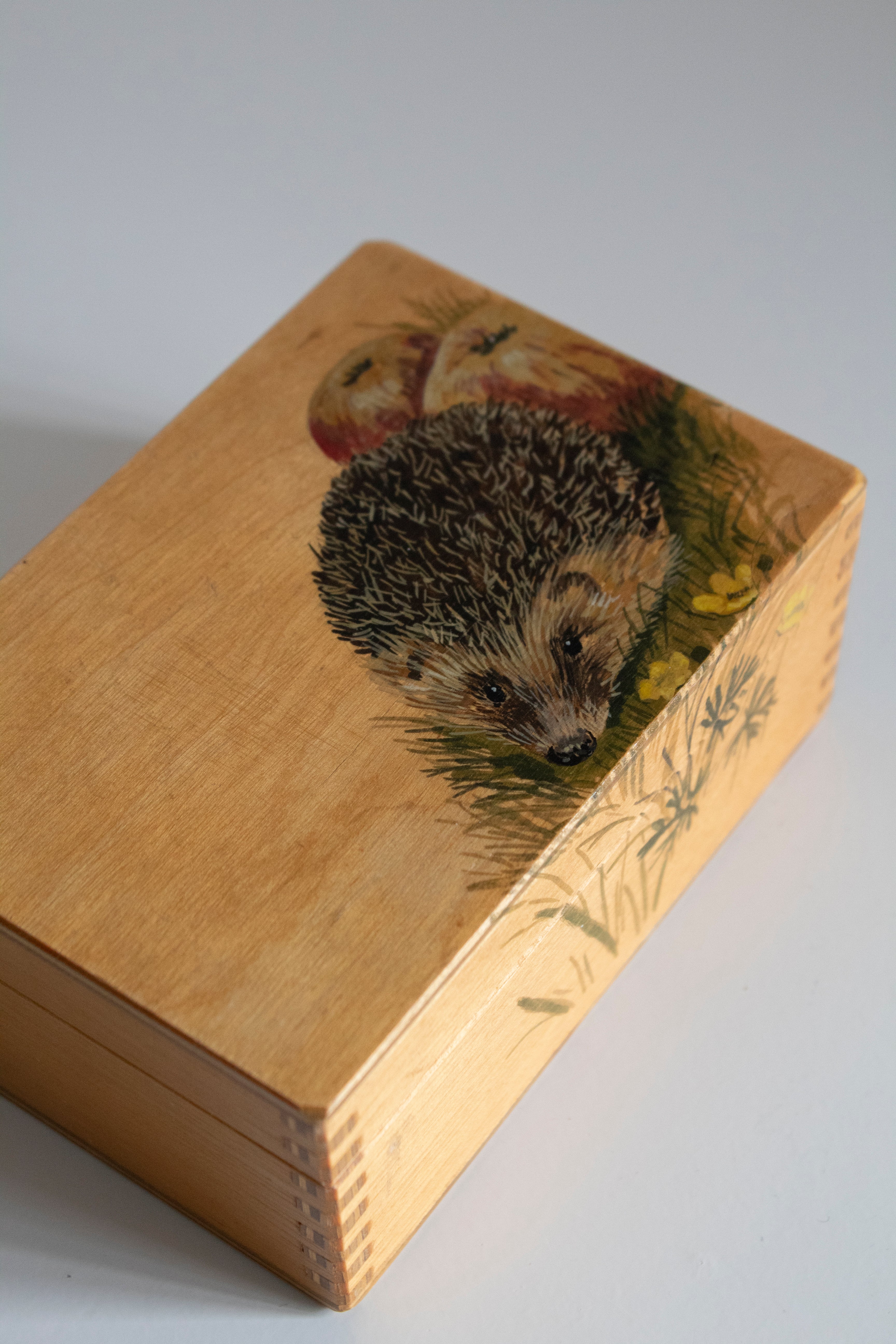 Hand-Painted Keepsake Box