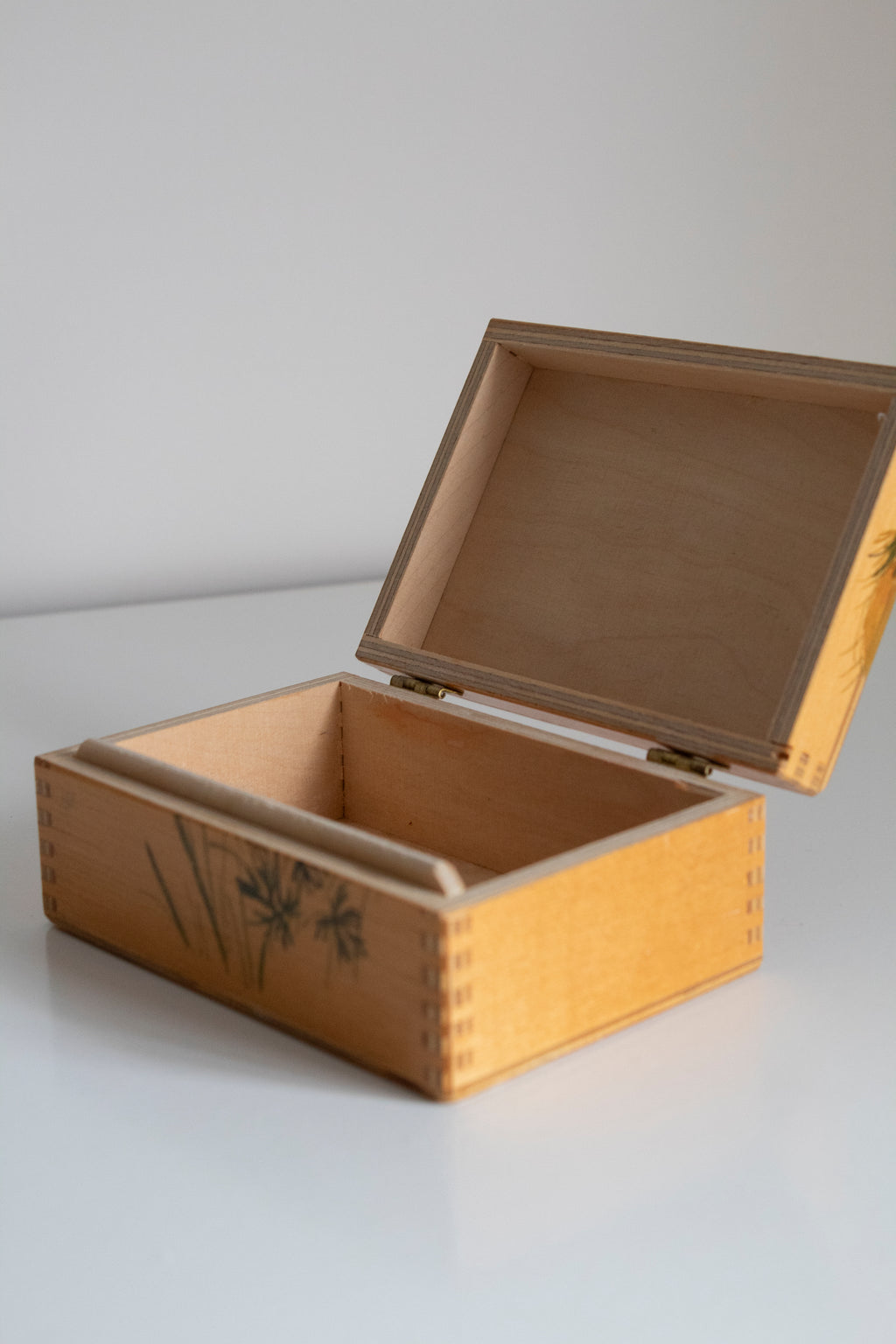 Hand-Painted Keepsake Box