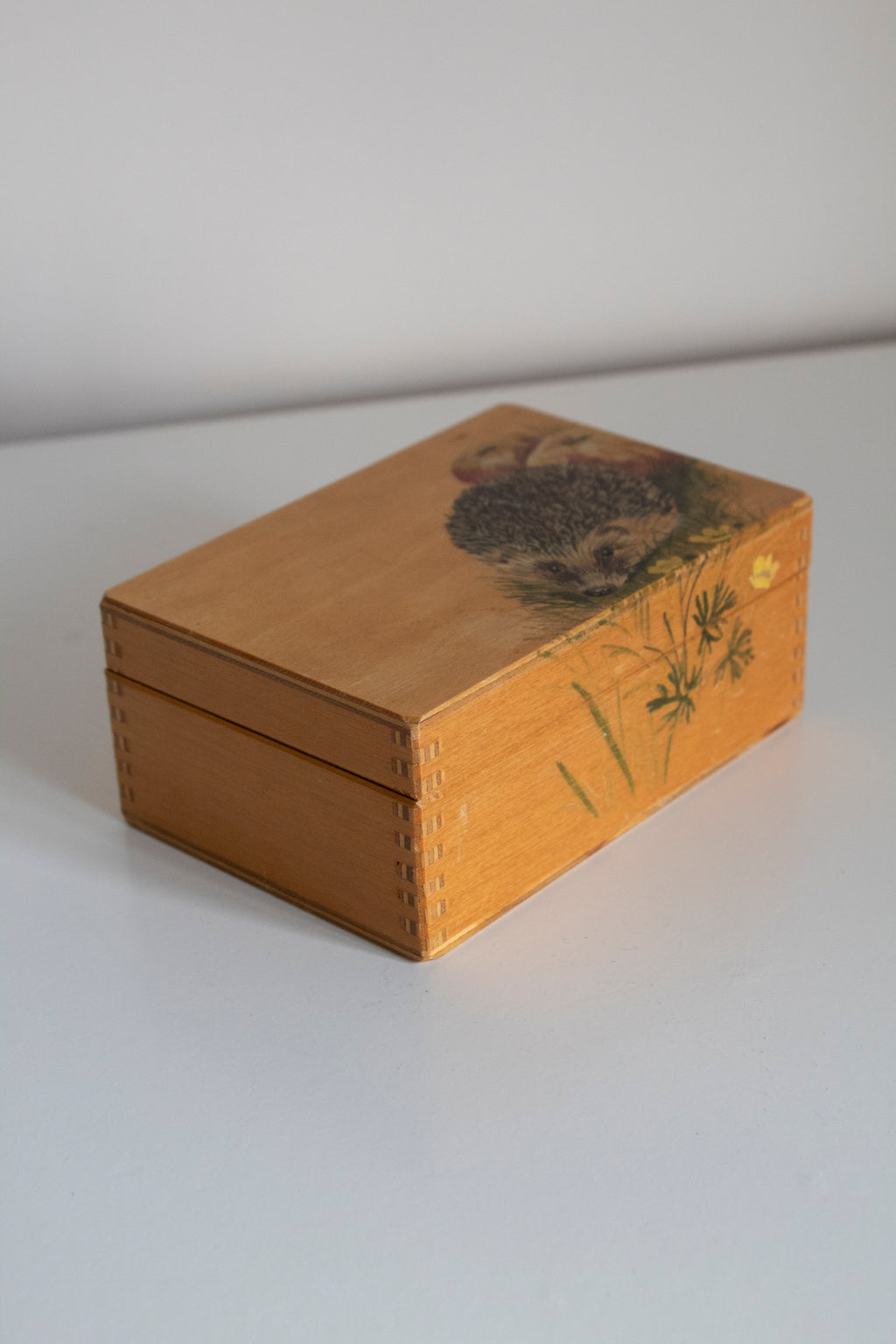Hand-Painted Keepsake Box