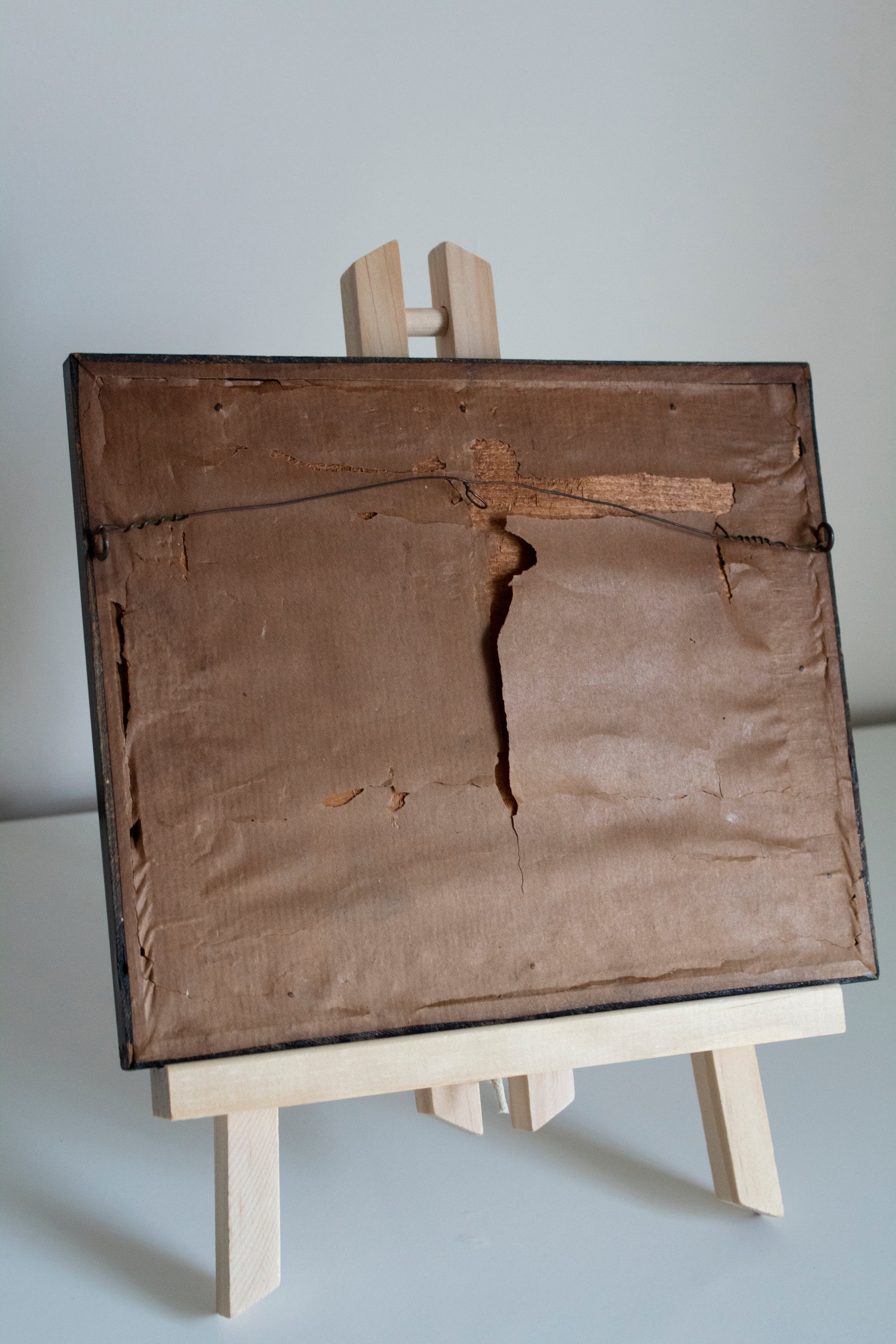 Framed Winter Scene Print