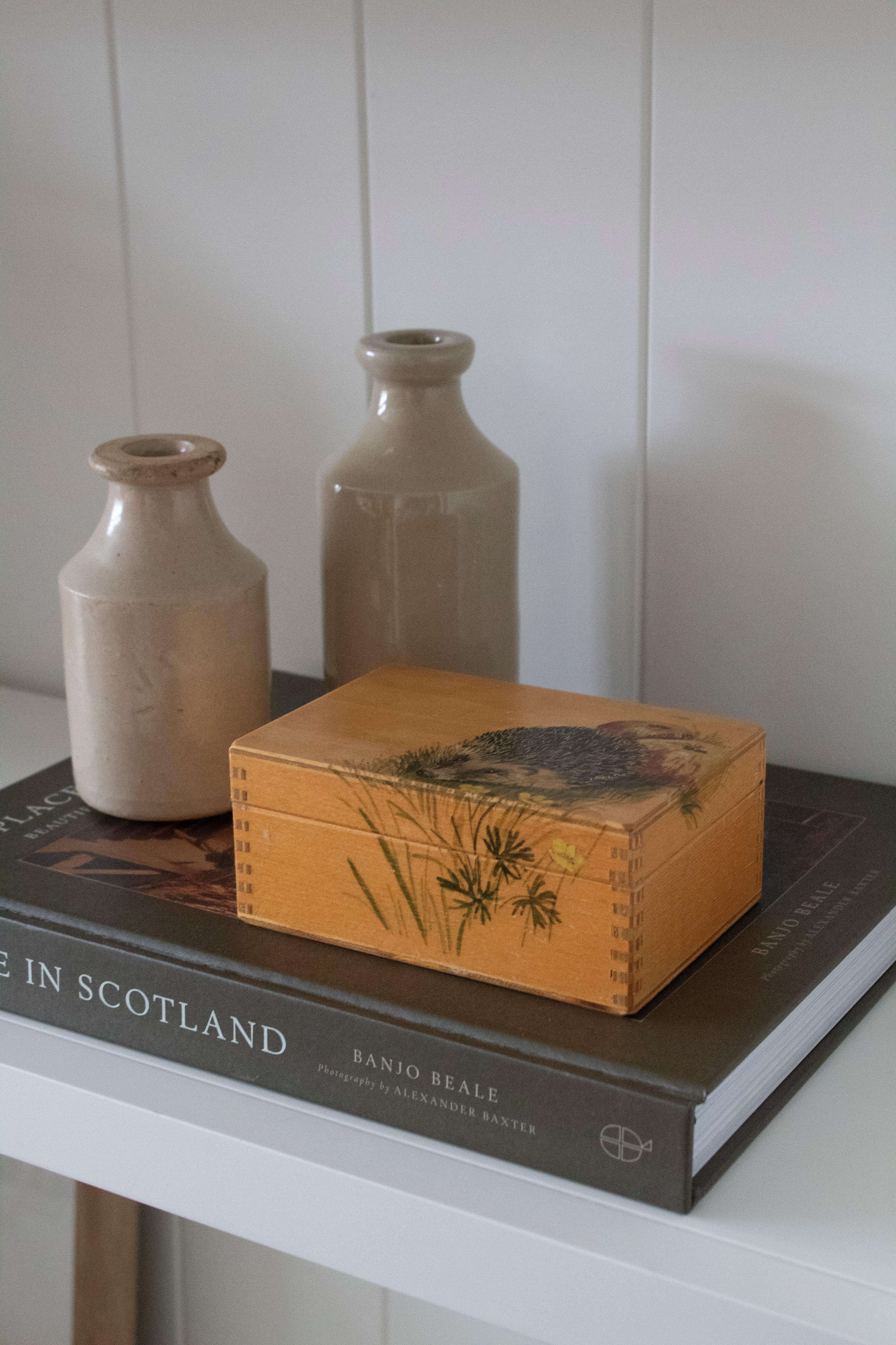 Hand-Painted Keepsake Box