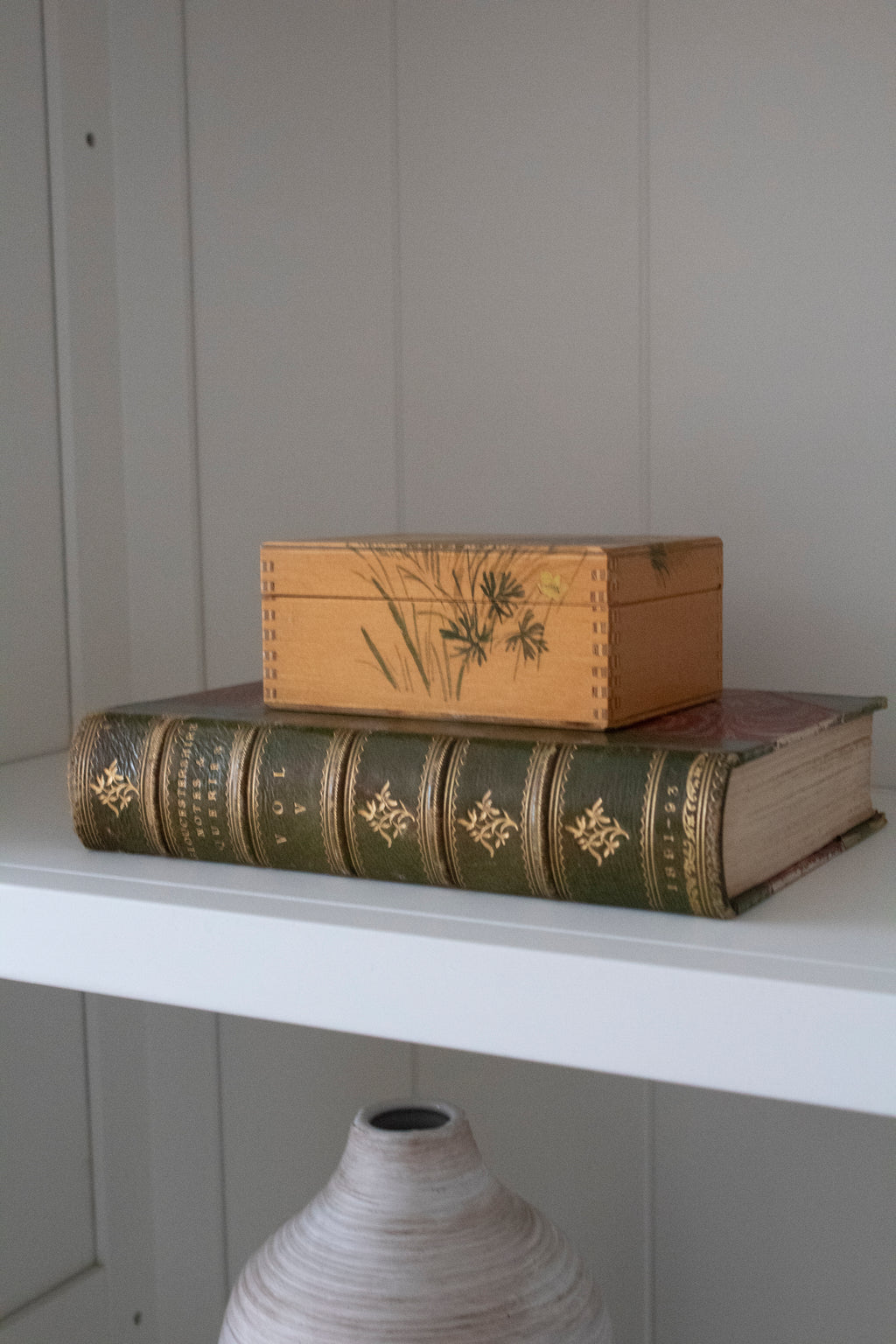 Hand-Painted Keepsake Box