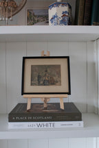 Framed Winter Scene Print