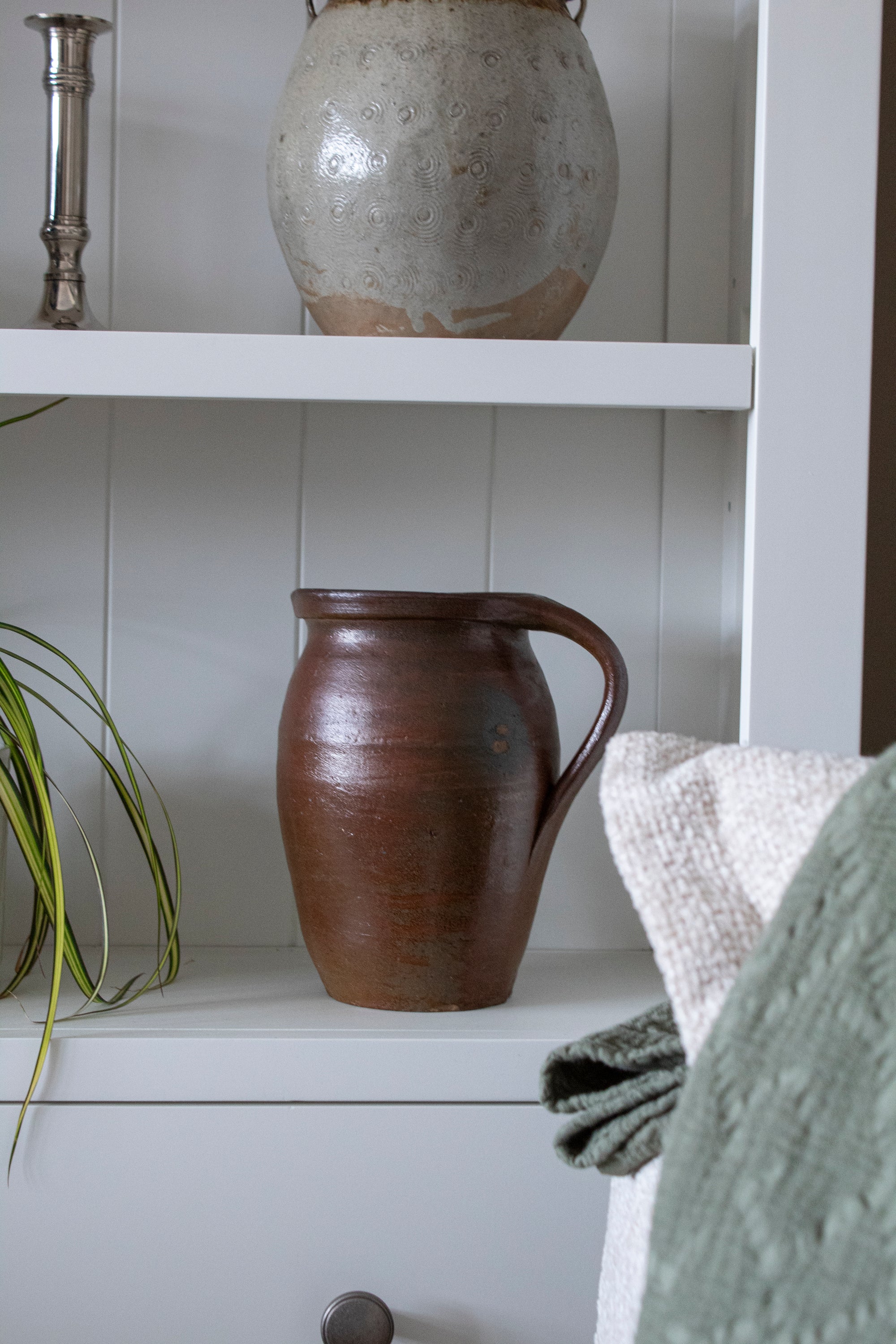 Dark French Clay Jug
