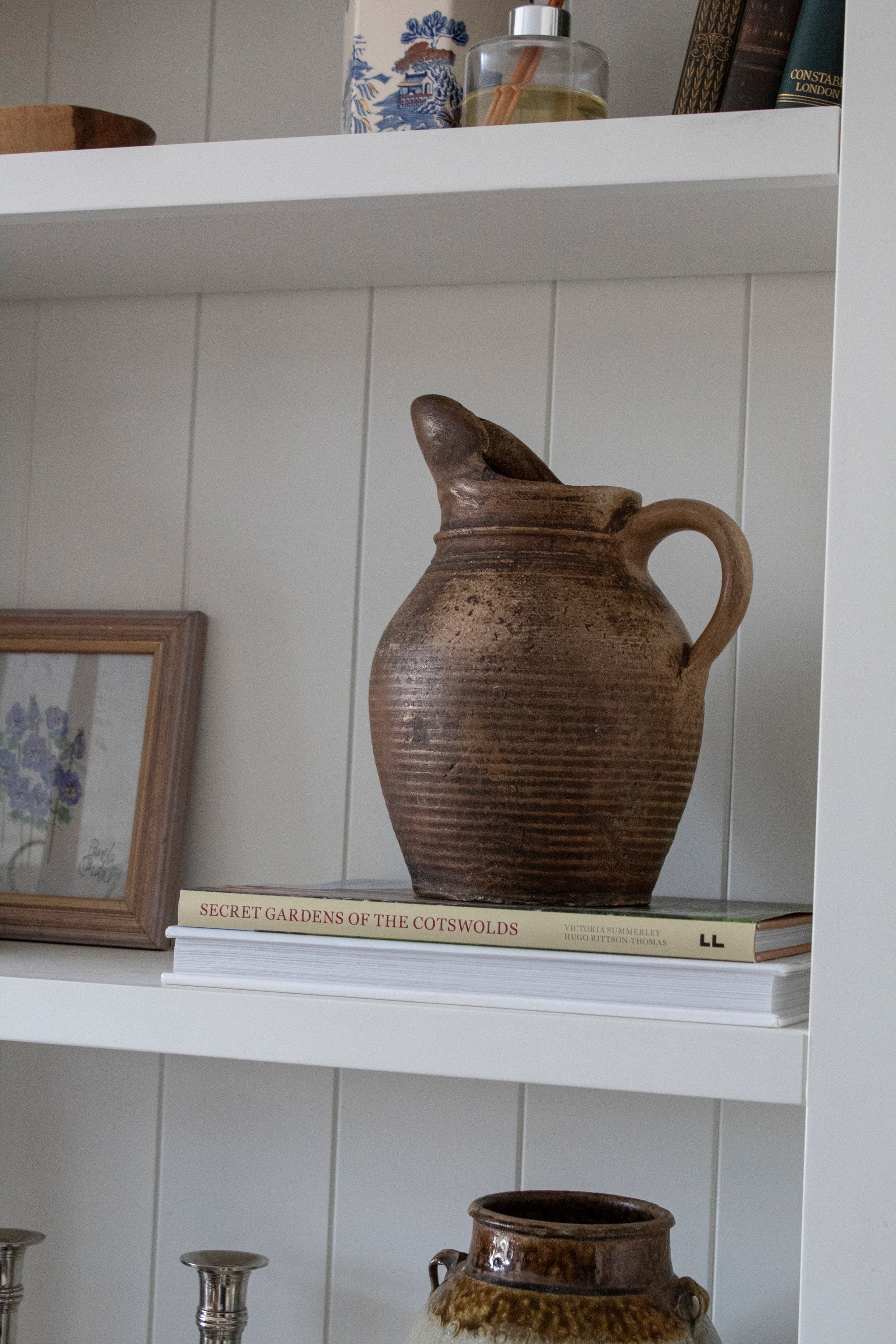 Tall Spouted French Jug