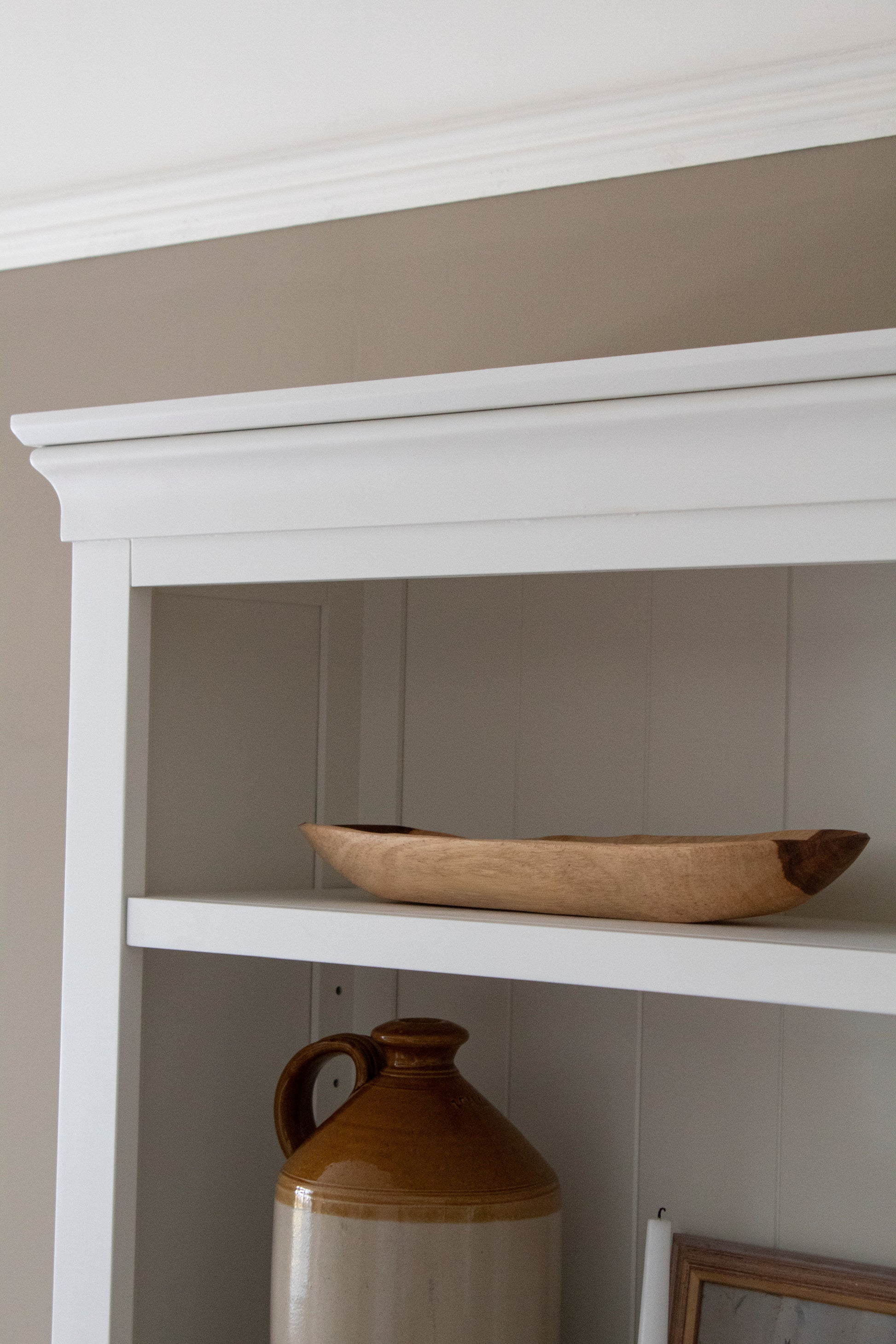 Handmade Two-Tone Wooden Bowl