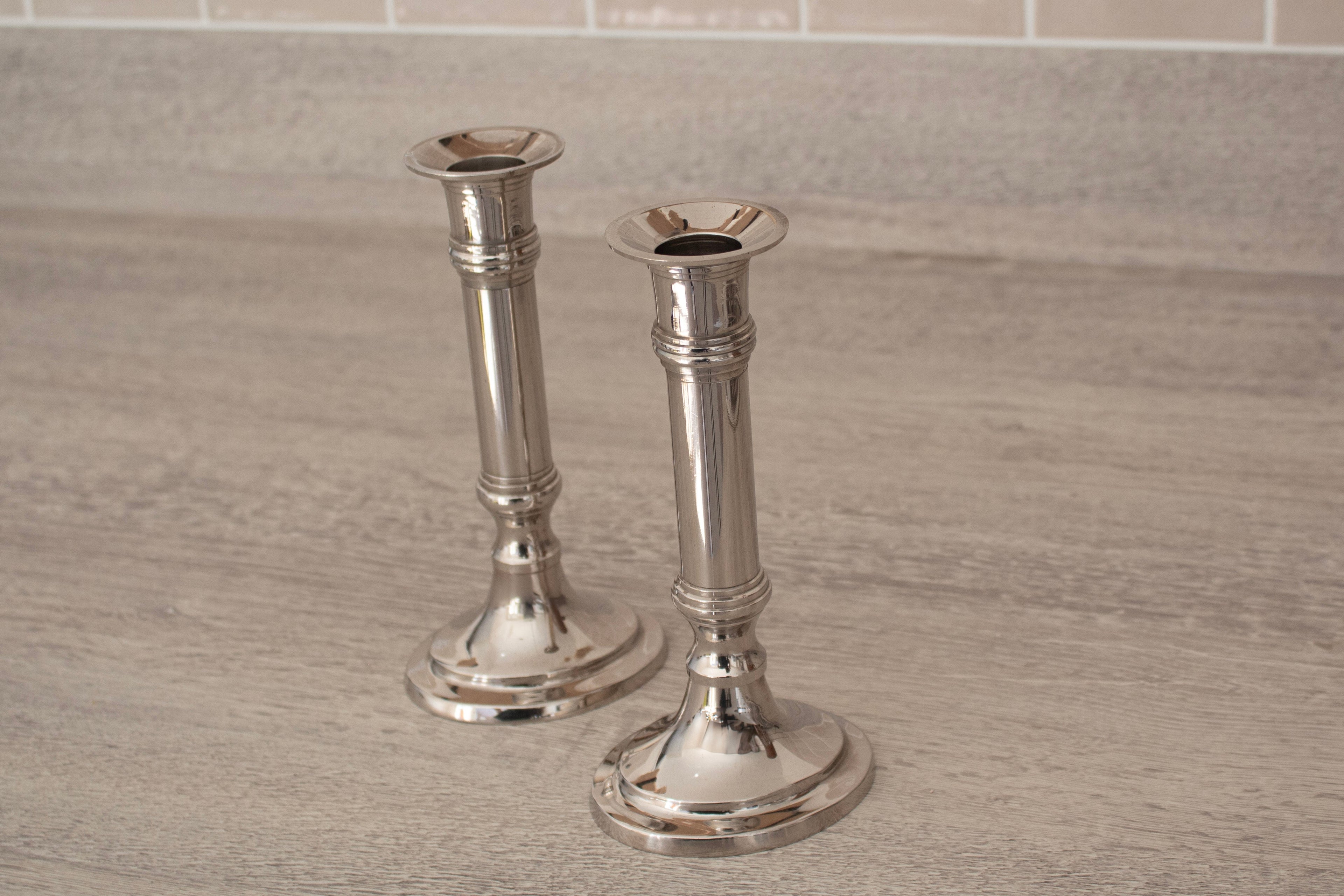 Silver Plated Candleholder