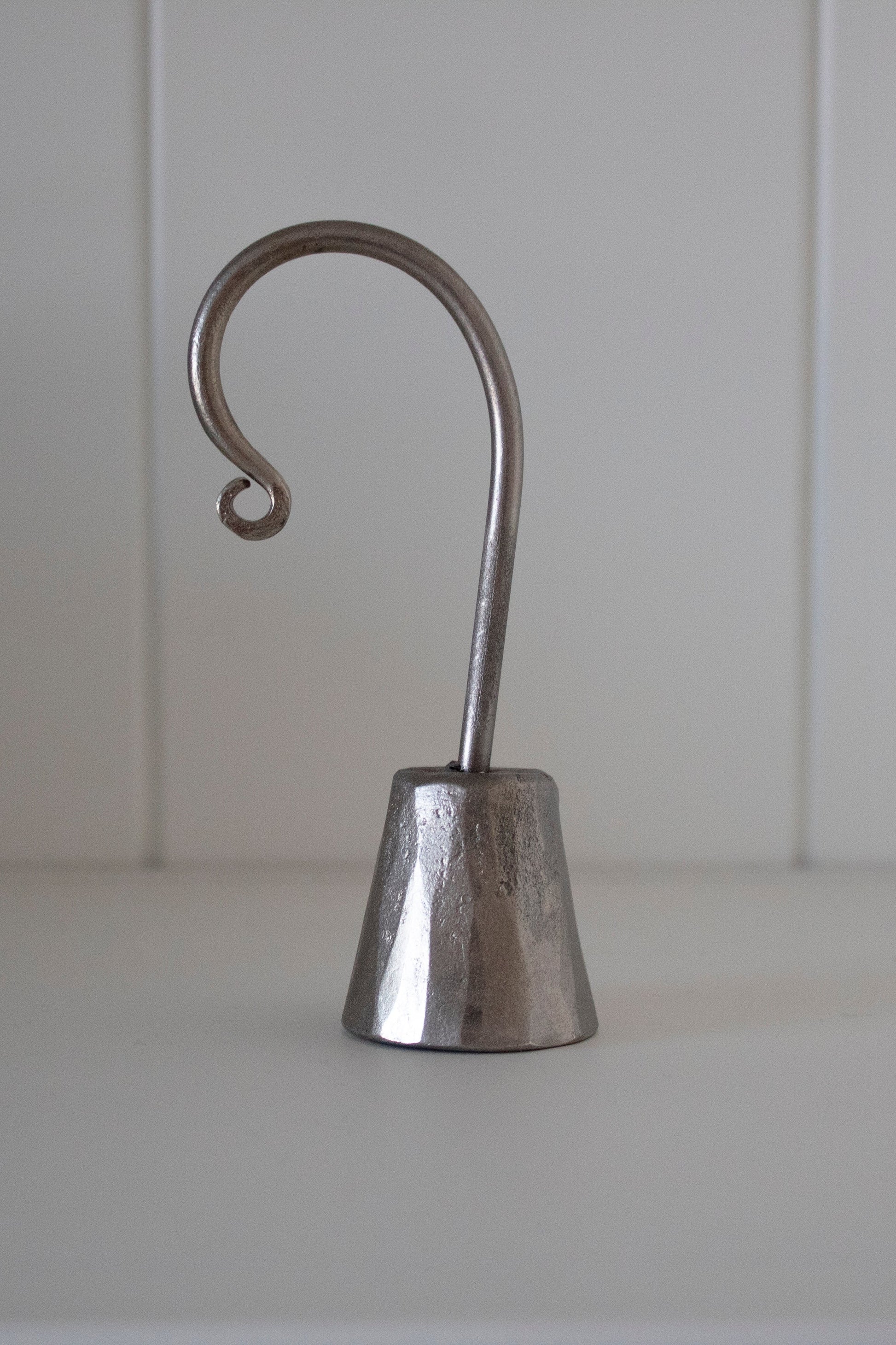 Efa Curved Silver Candle Snuffer