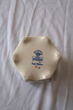 Blue Willow Footed Jar