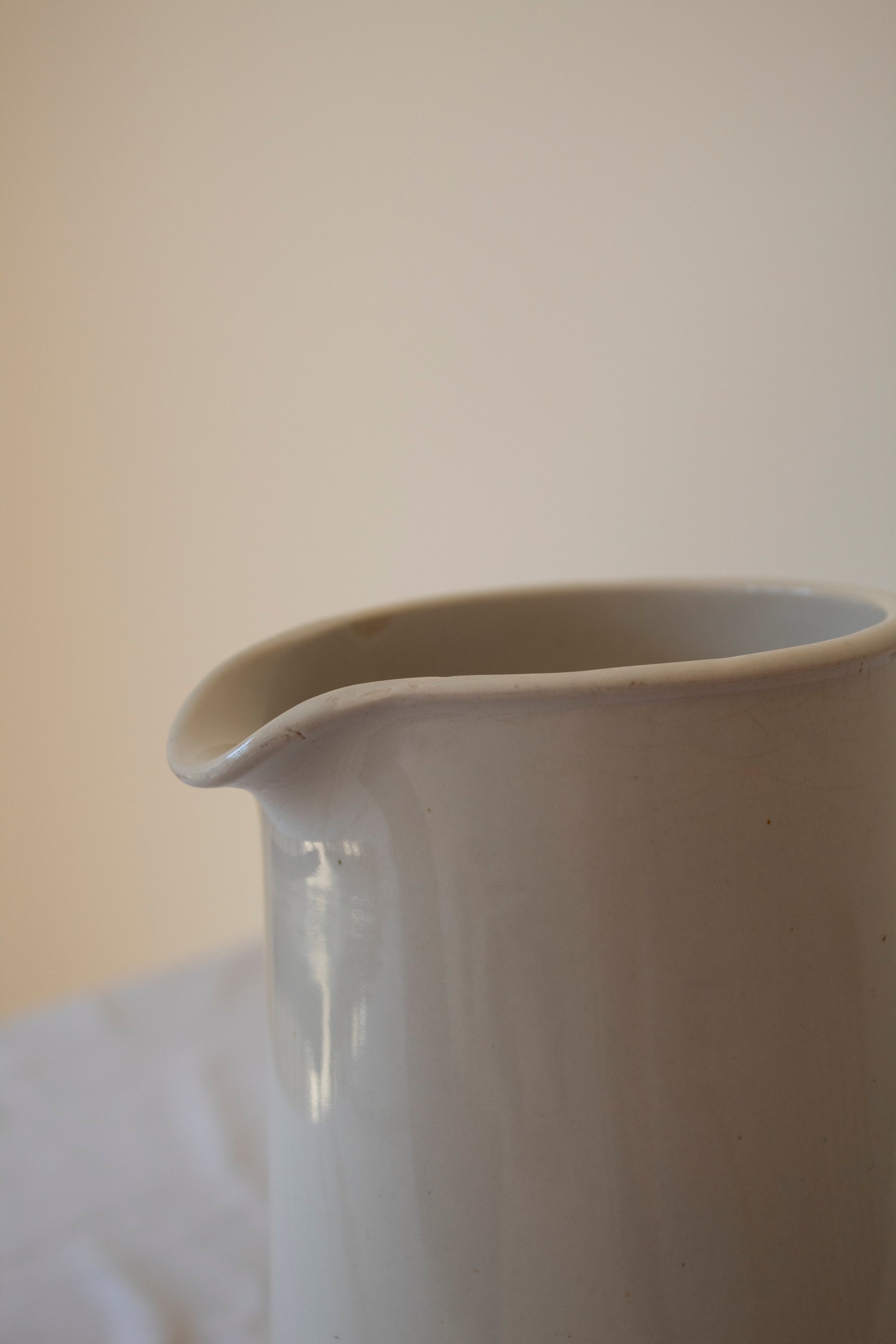 Alabaster Ceramic Jug